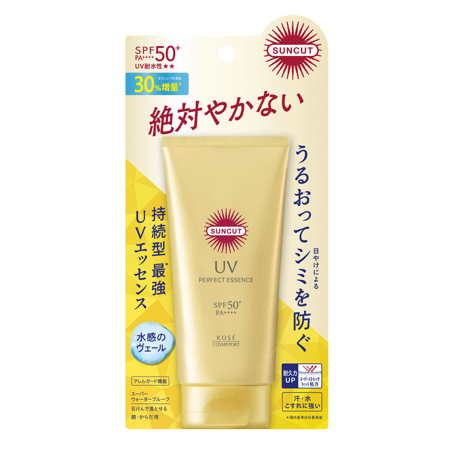 コーセーコスメポート サンカットR パーフェクトUV エッセンス80g
