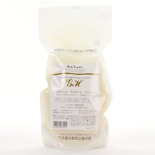 ナチュール ゲルホームクリーム エコポンプ専用詰替え 500g