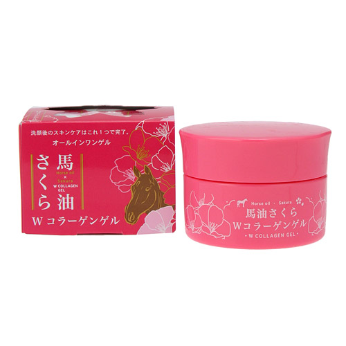 馬油さくら Wコラーゲンゲル