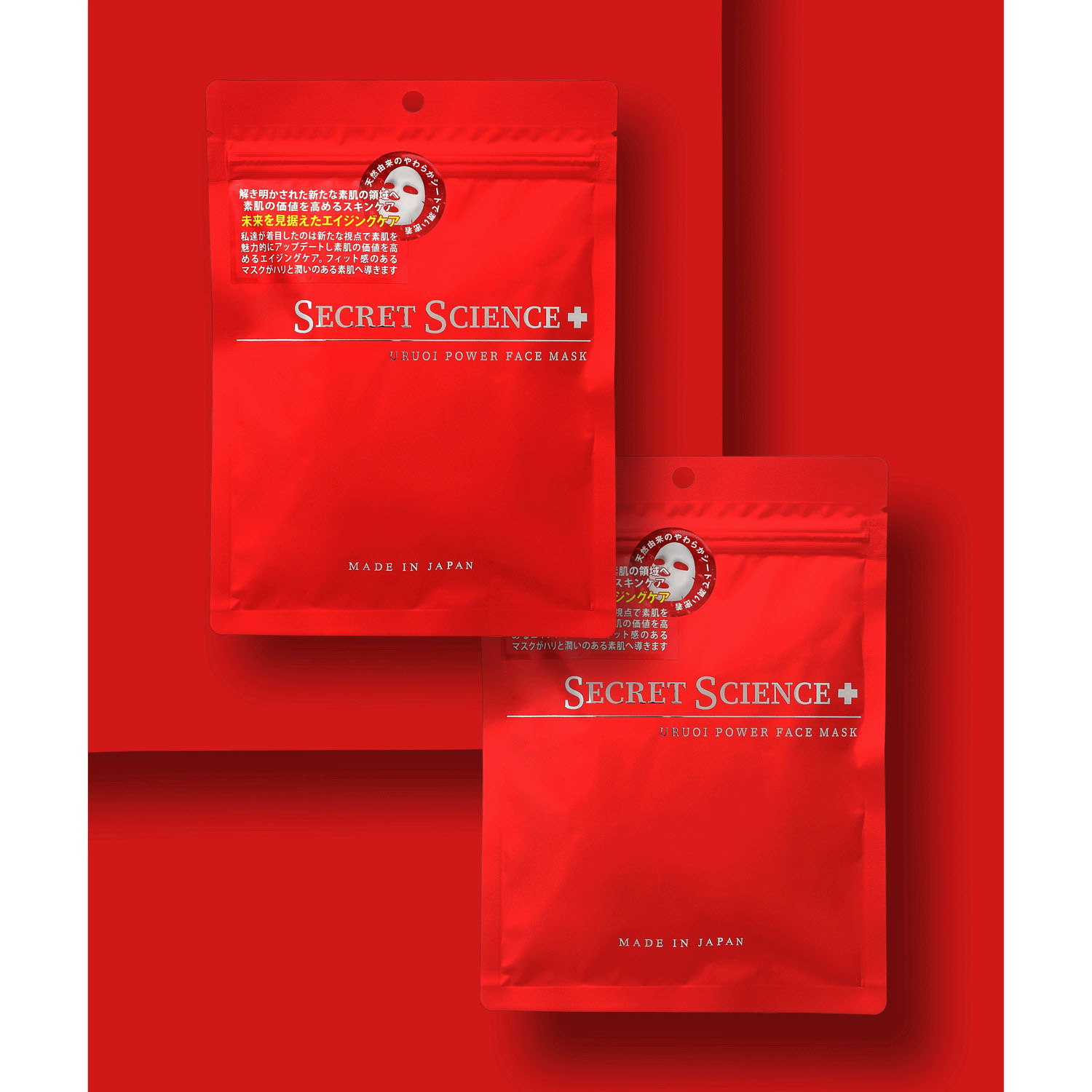 SECRET SCIENCE URUOI POWER FACE MASK 10枚入