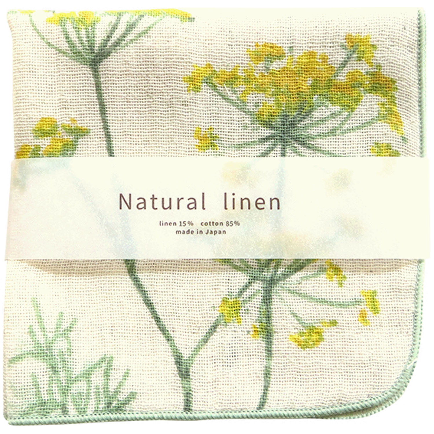 リネン・フェンネル ハンカチ - 画像2