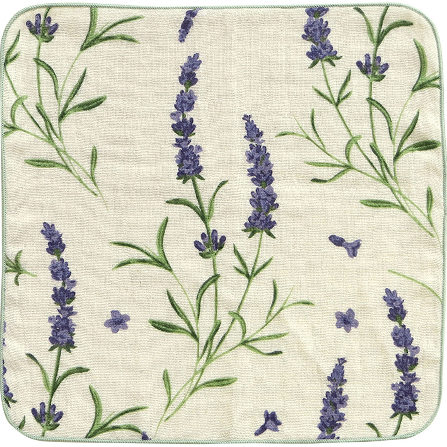 リネン・ラベンダー ハンカチ