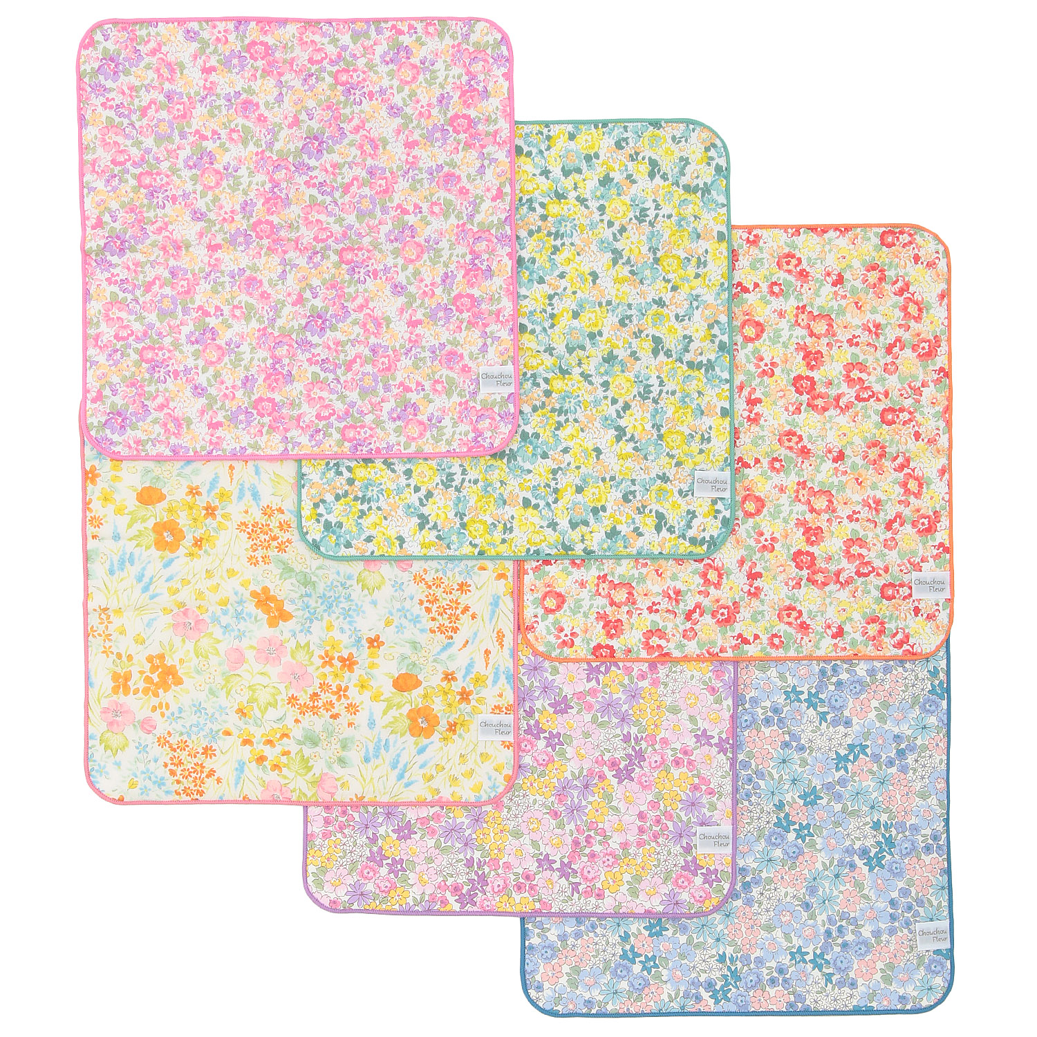 シュシュフルール ガーゼパイルハンカチ