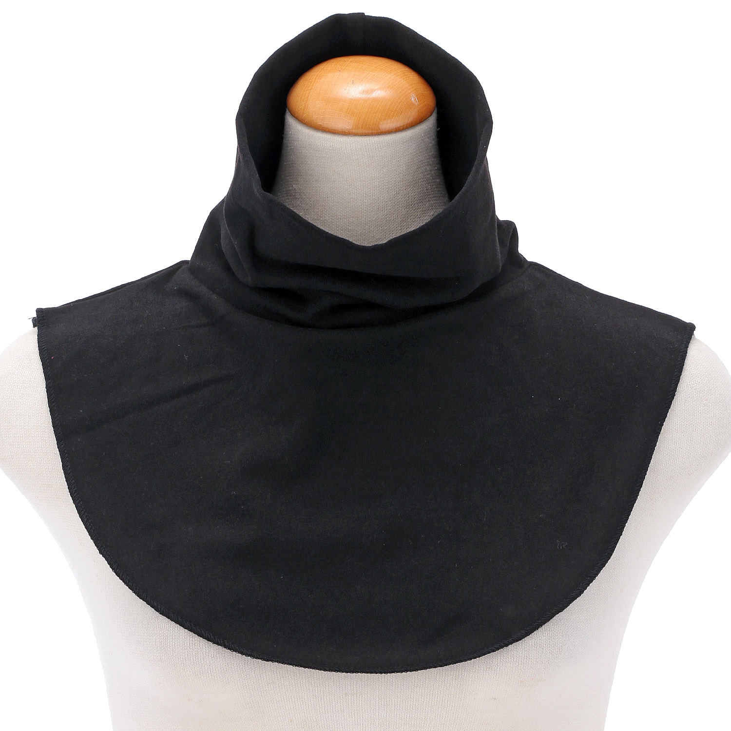 ピーチスキンタートルネック付け襟 - 画像2