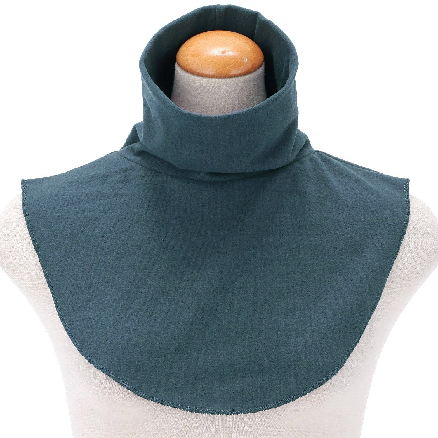 ピーチスキンタートルネック付け襟