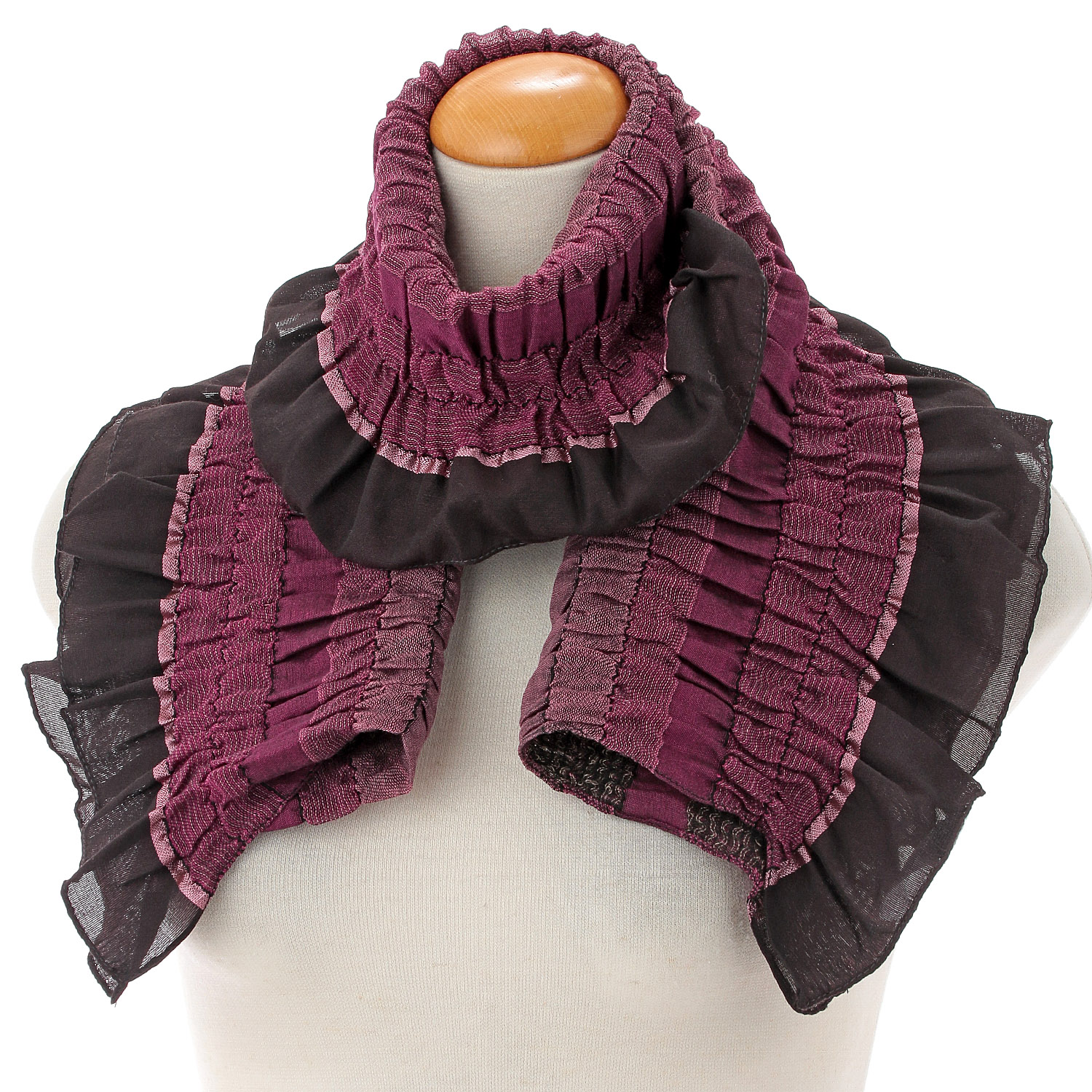 イタリア製 シャーリングストール - 画像3