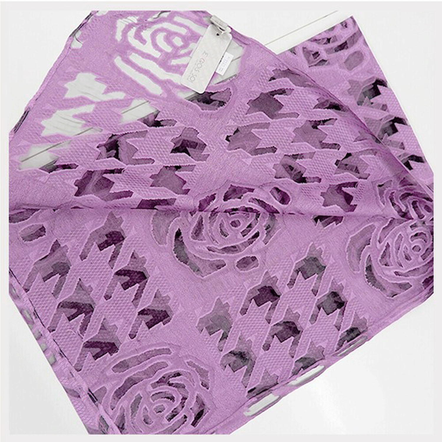 オパールオーガンジーストール バラ柄 - 画像7