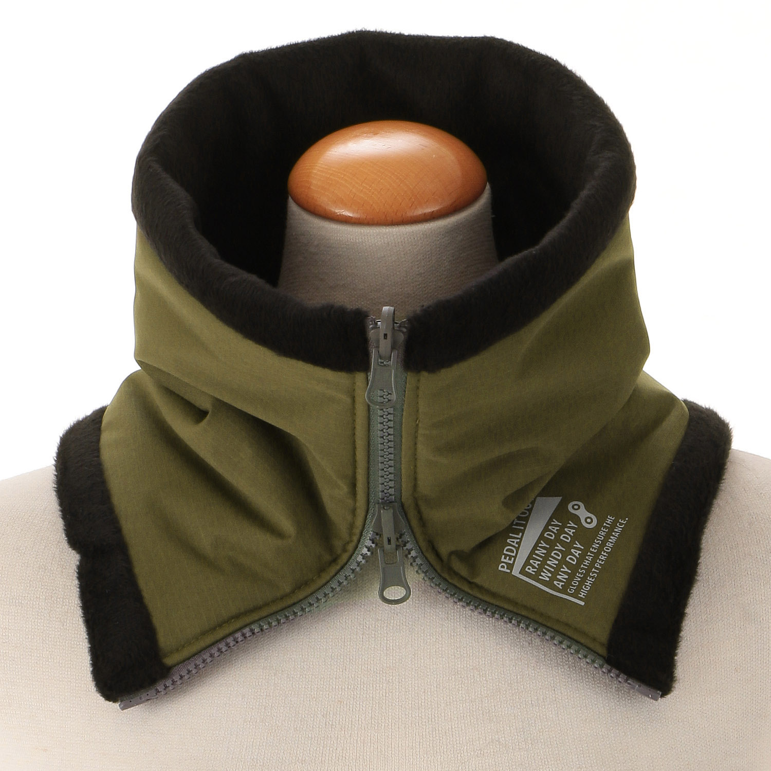 撥水防風ネックウォーマー - 画像2