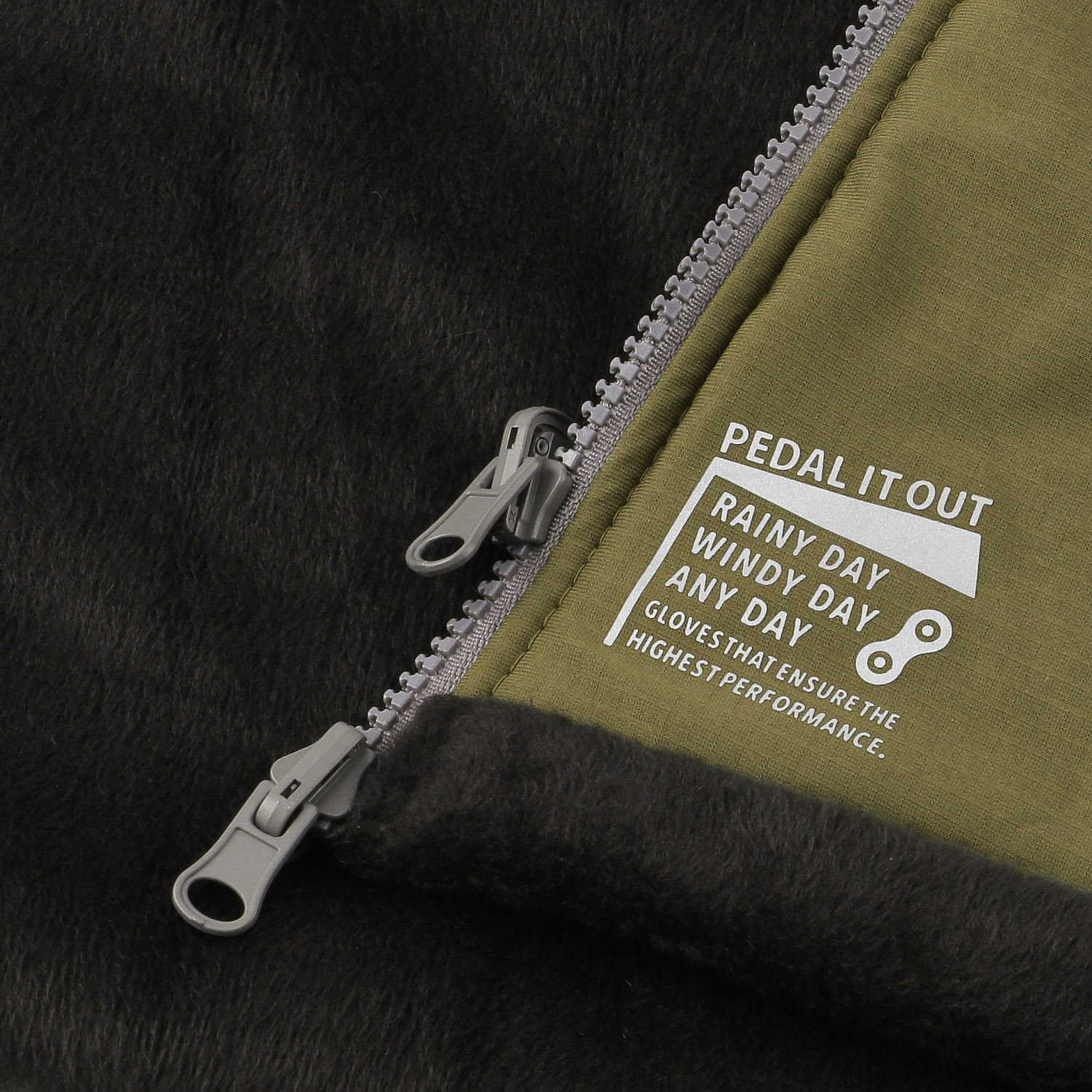 撥水防風ネックウォーマー - 画像4