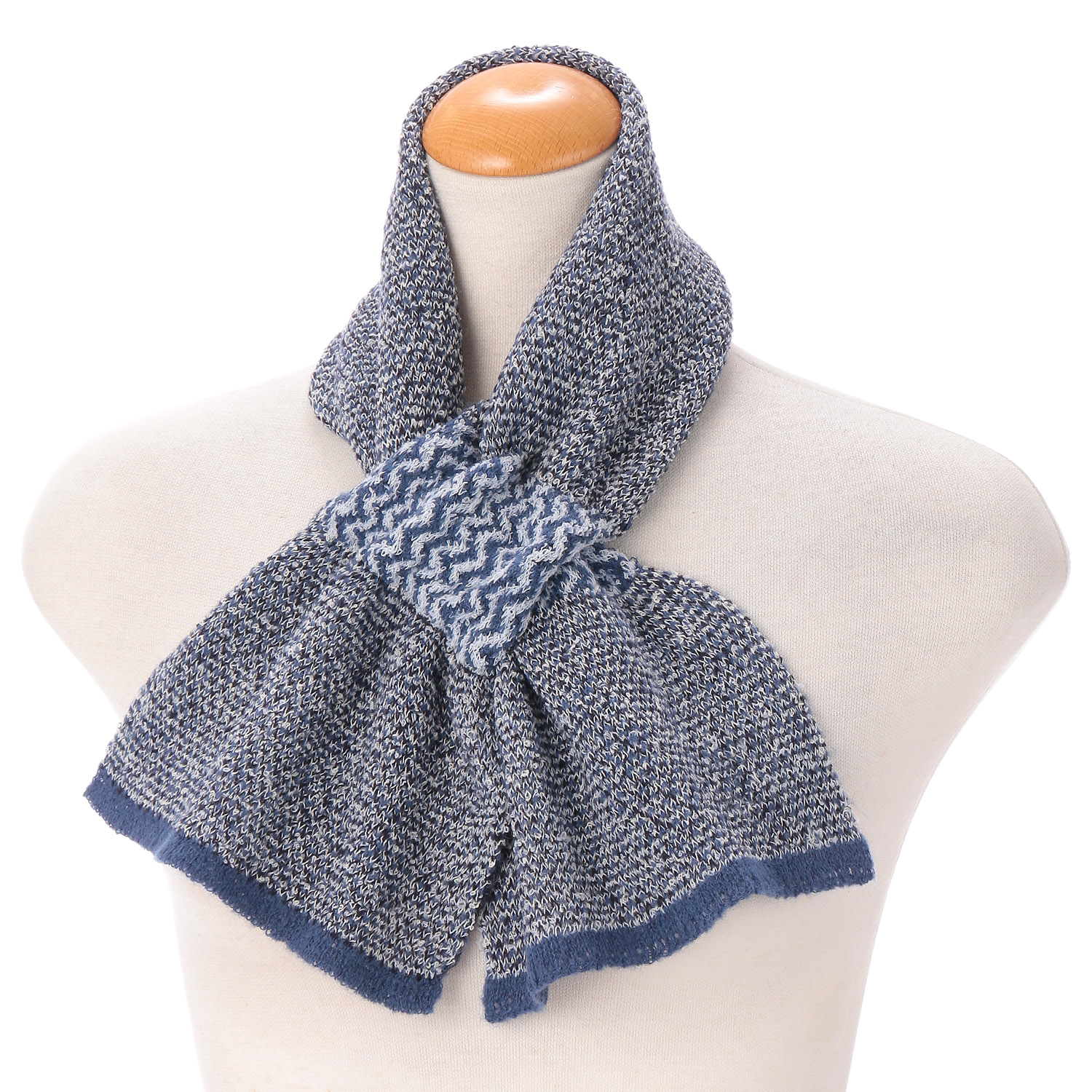 日本製 ウェーブ差込みマフラー - 画像5