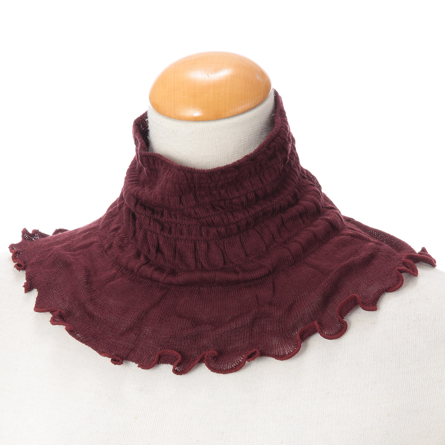 日本製 ネックカバー無地 秋冬素材 - 画像4