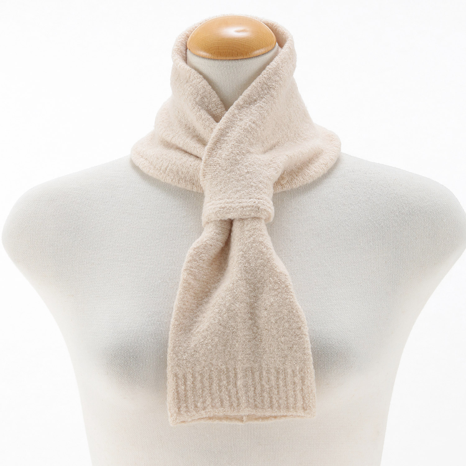 日本製 筒形差込みマフラー 木調 - 画像3