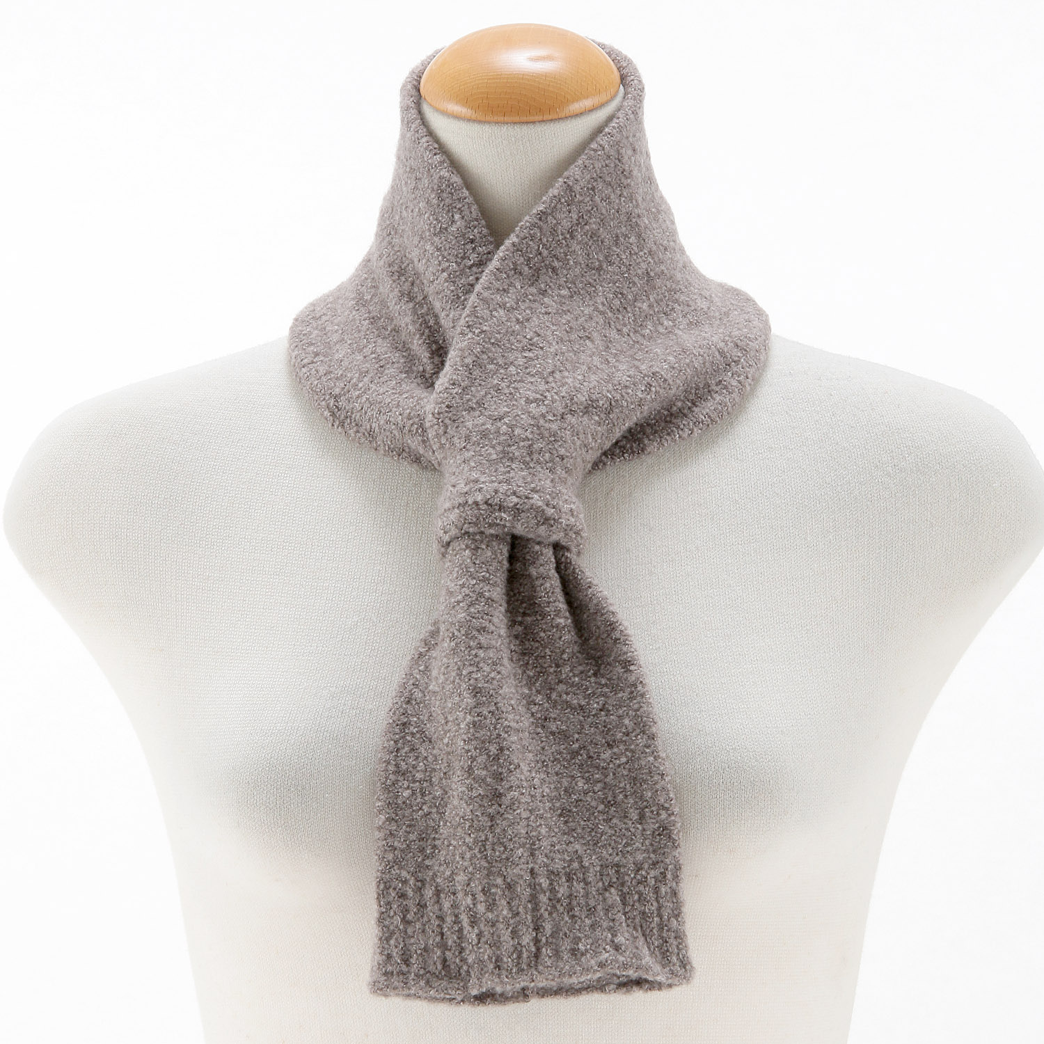 日本製 筒形差込みマフラー 木調 - 画像4