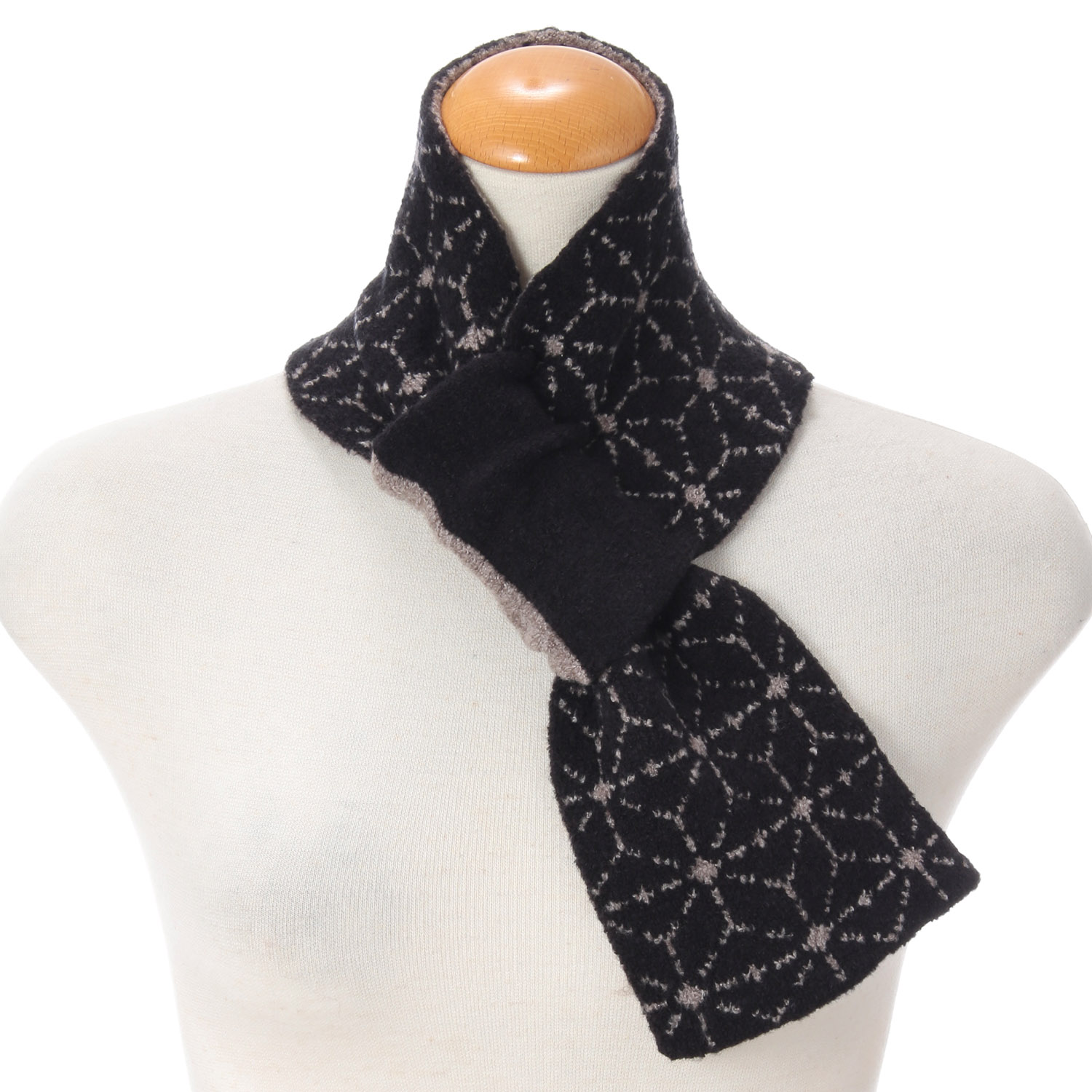 日本製 差し込みマフラー 麻の葉 - 画像4