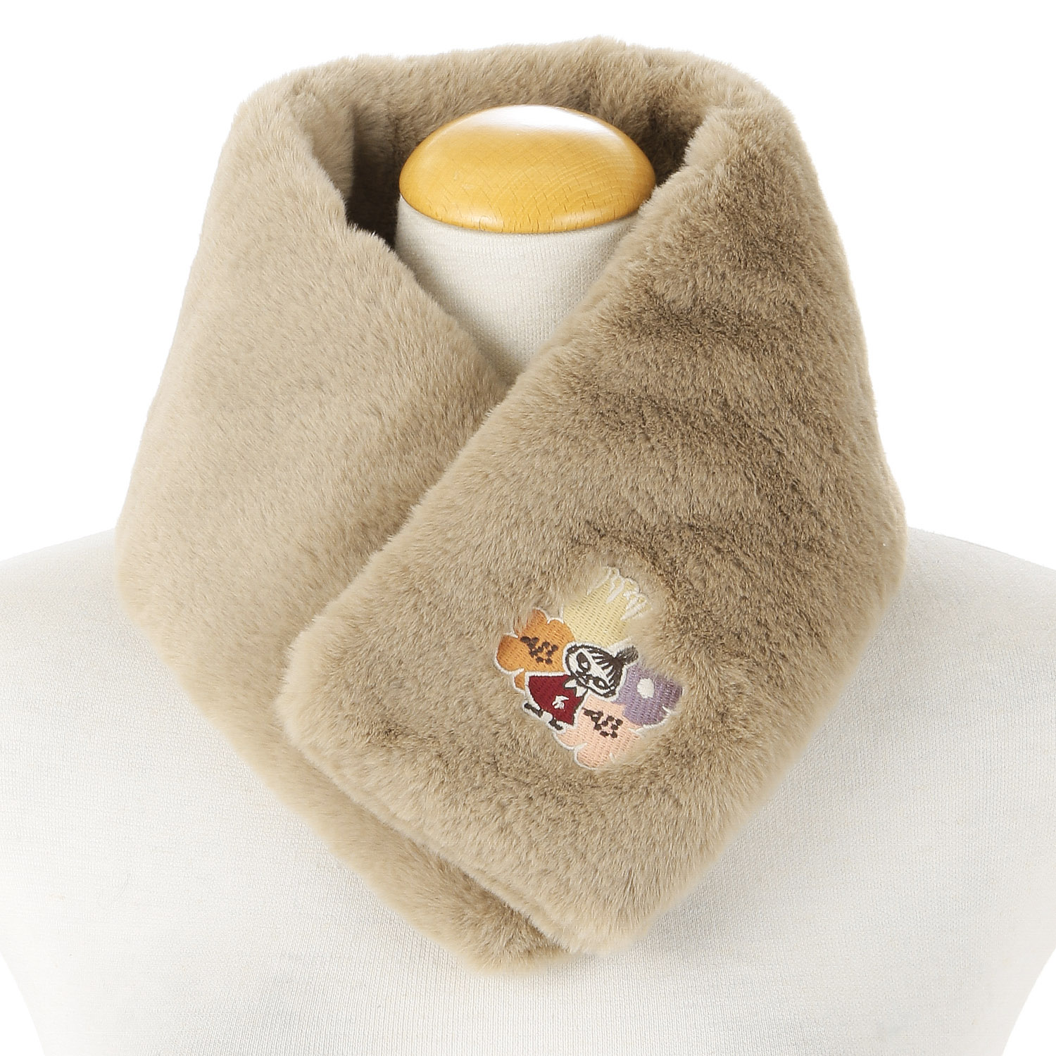 MOOMIN エコファーティペット リトルミイ刺繍 - 画像7