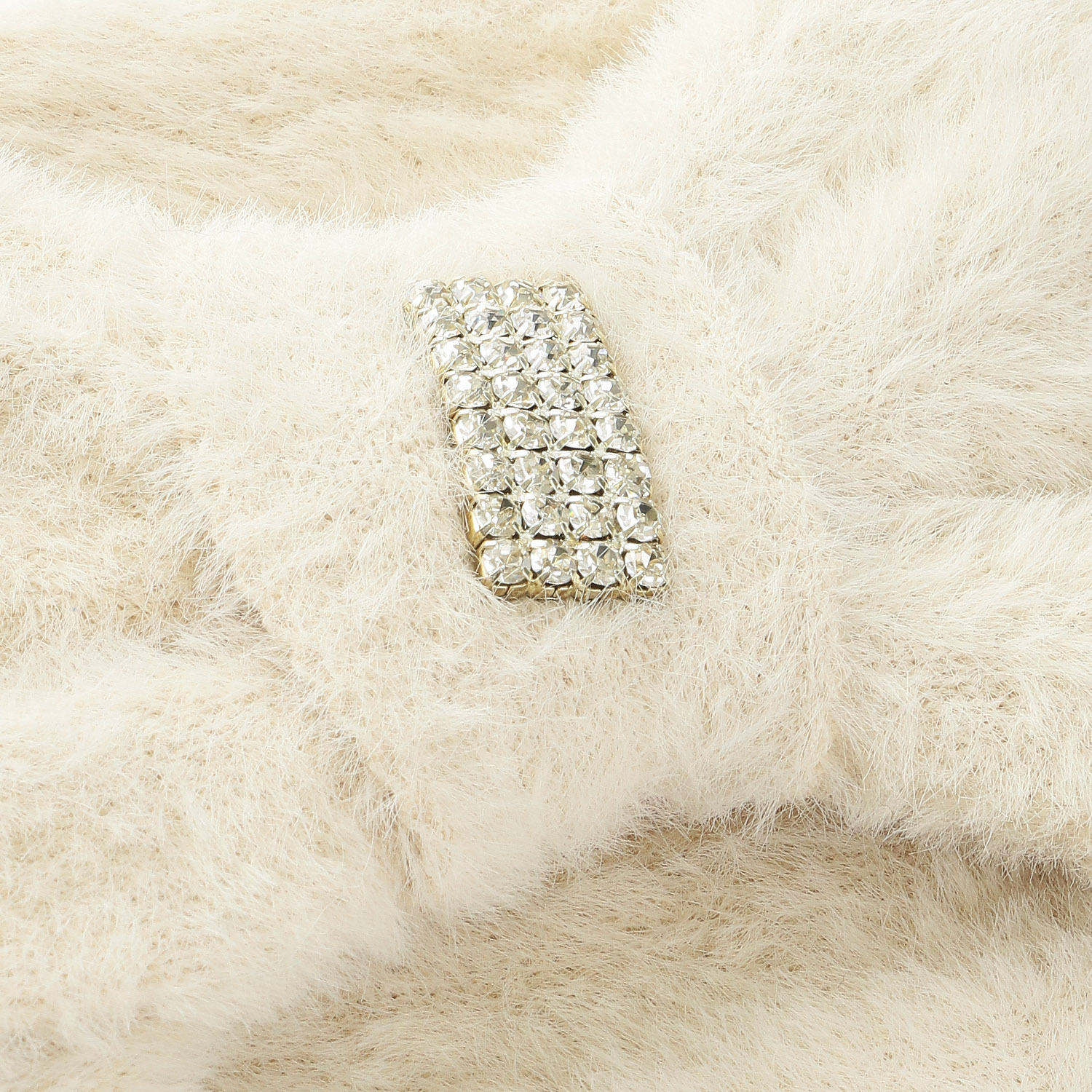 2WAYファーネック ビジュ－ - 画像4