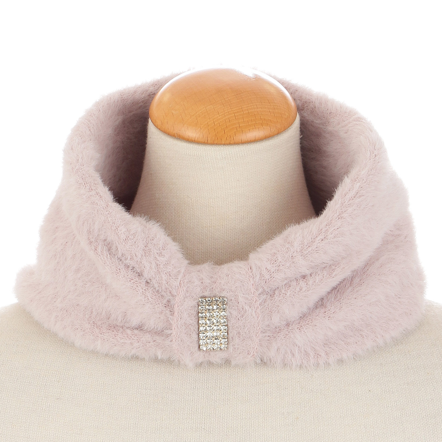 2WAYファーネック ビジュ－ - 画像6