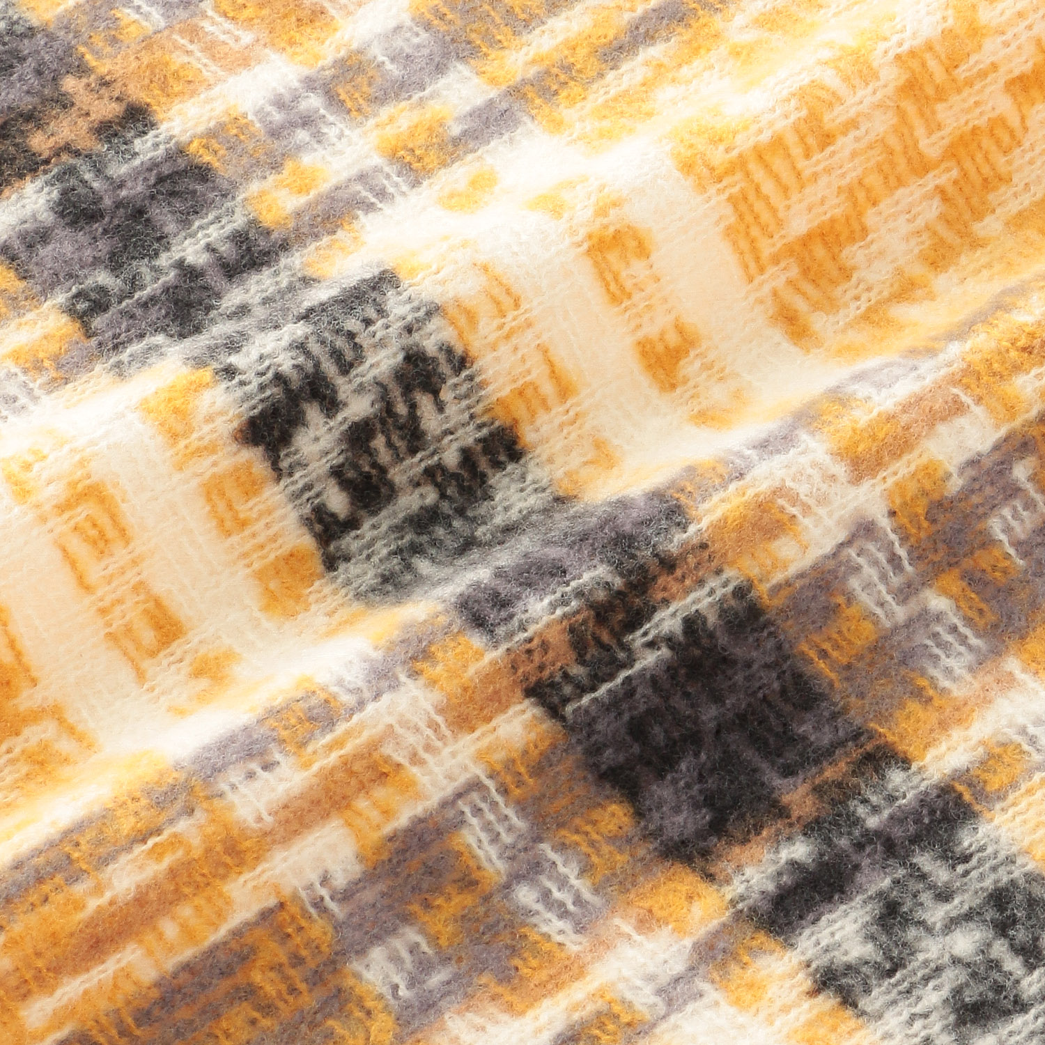 大判チェックストール - 画像5