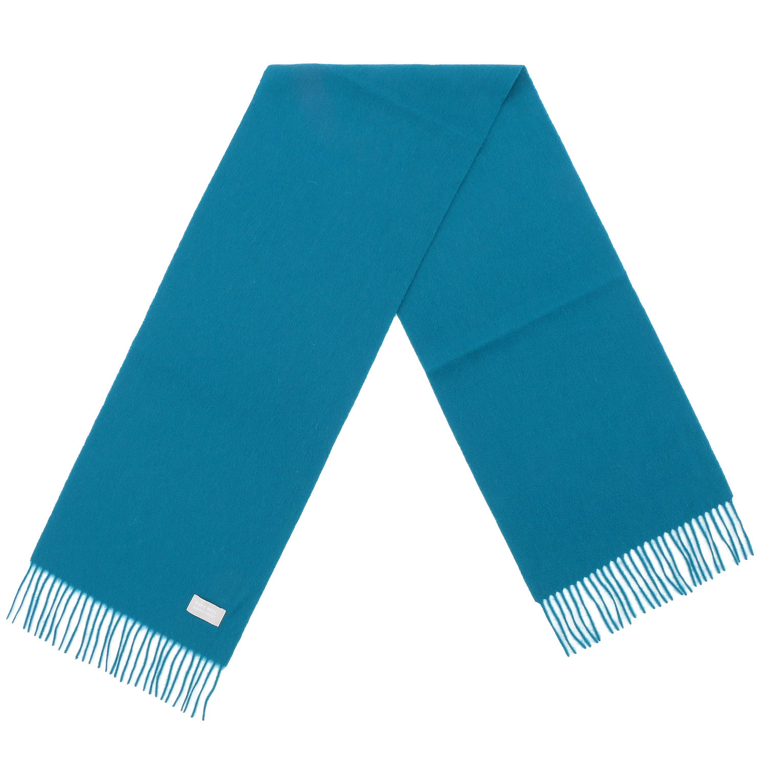 【グレー、モカブラウン終了】ウォッシャブルウール無地マフラ－ - 画像8