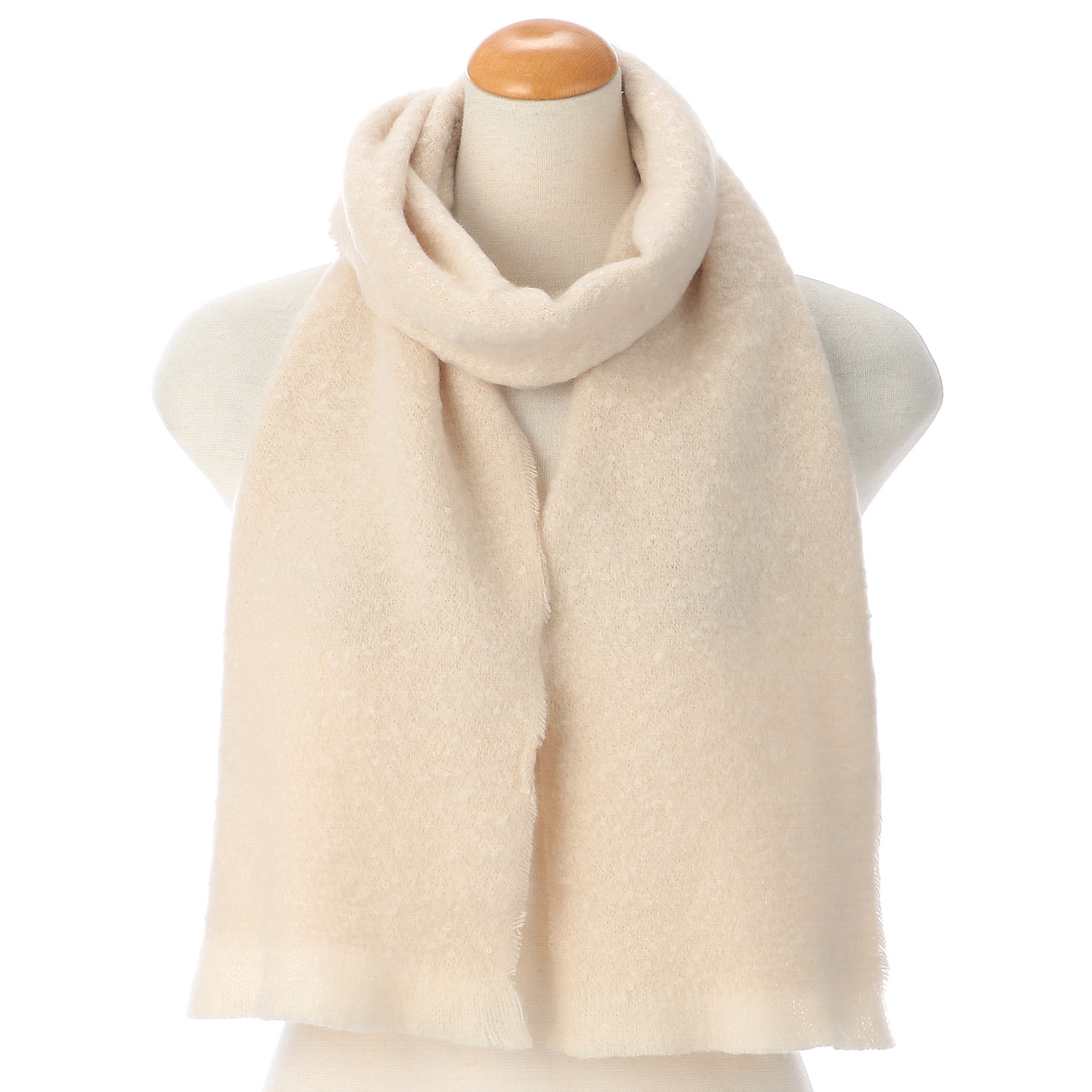 太糸無地マフラー クラカーボ - 画像3