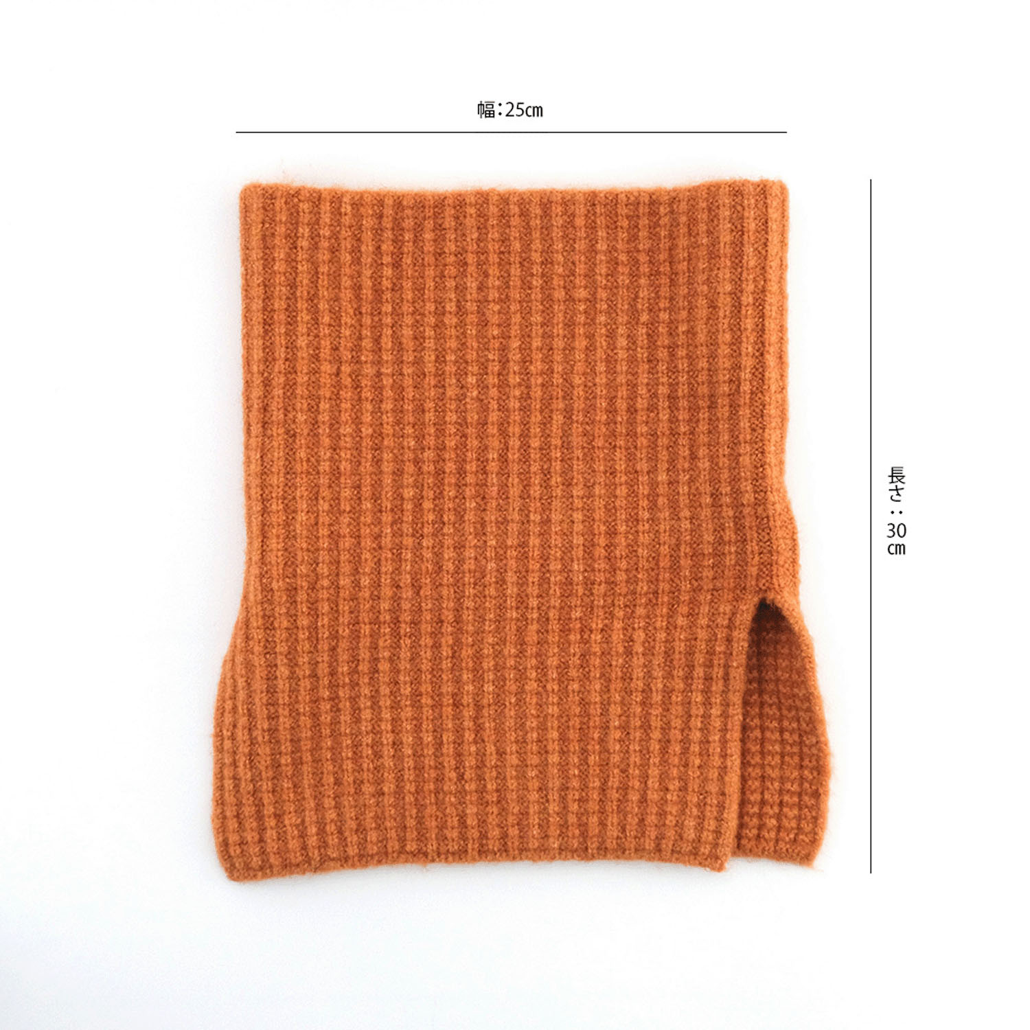 アレンジ自在 つけ襟風にも楽しめるショートスヌード - 画像10