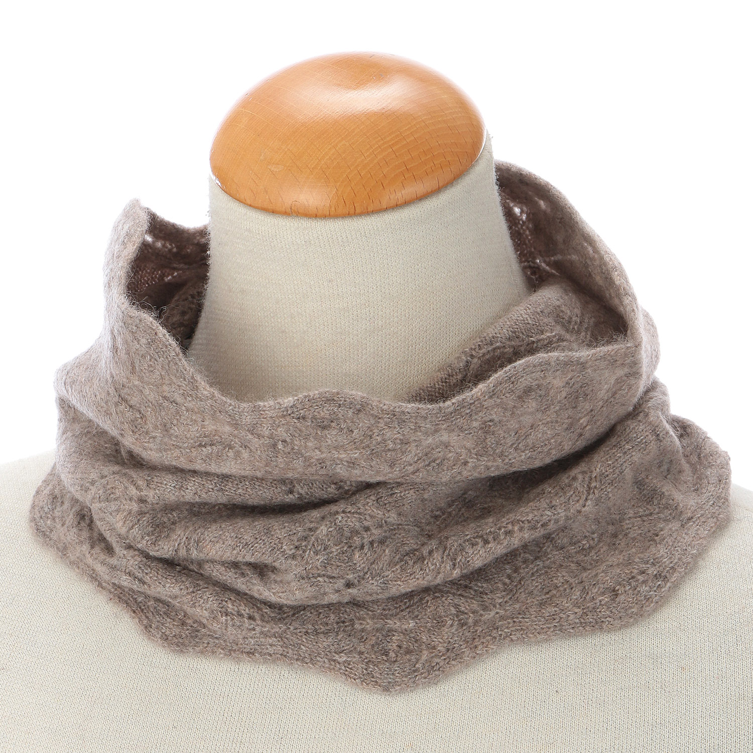 カシミヤネックウォーマー - 画像1