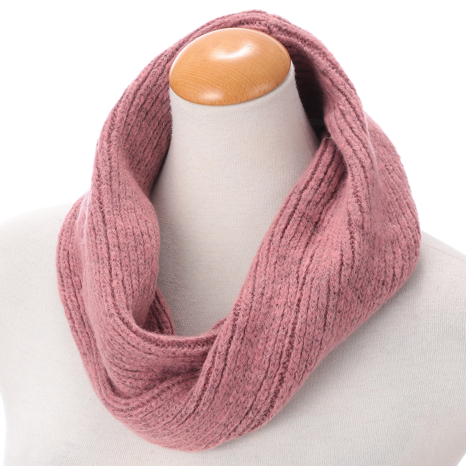 日本製 ウール混スヌード - 画像3