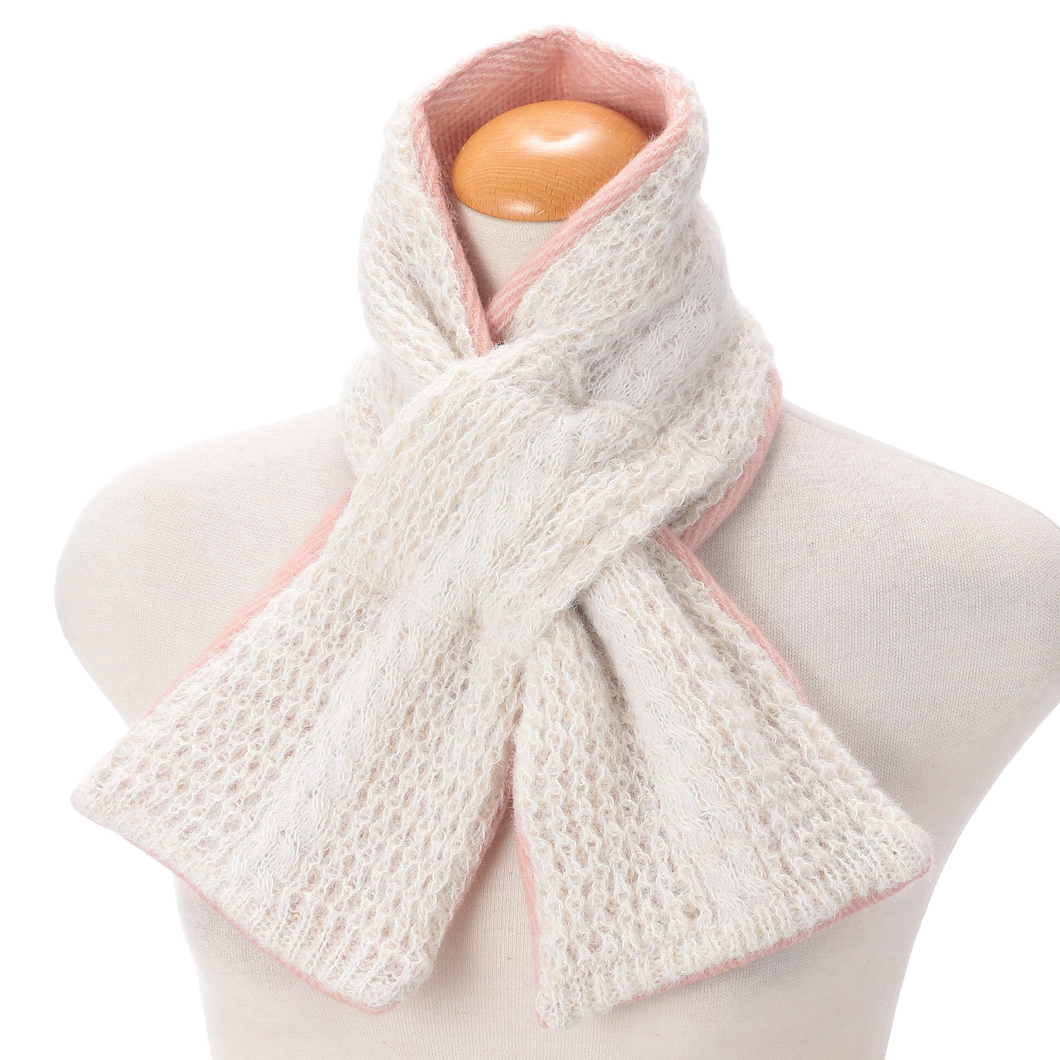 インド製 リバーシブル差込みマフラー - 画像4