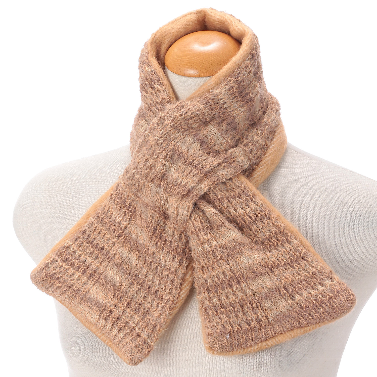 インド製 リバーシブル差込みマフラー - 画像6