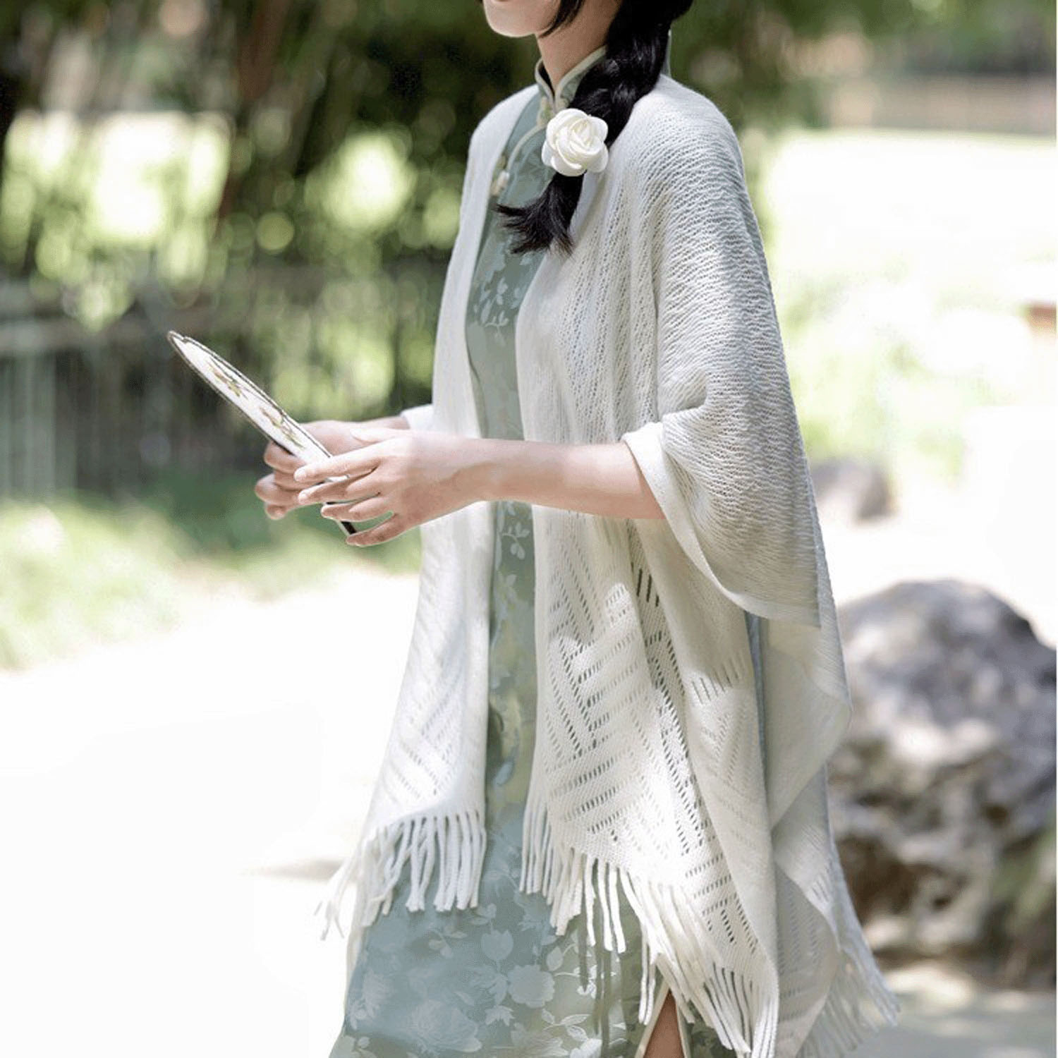 ニットショール