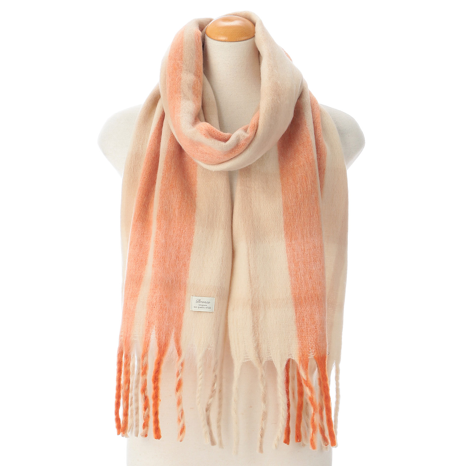 リサイクルポリエステルボリュームマフラー - 画像4