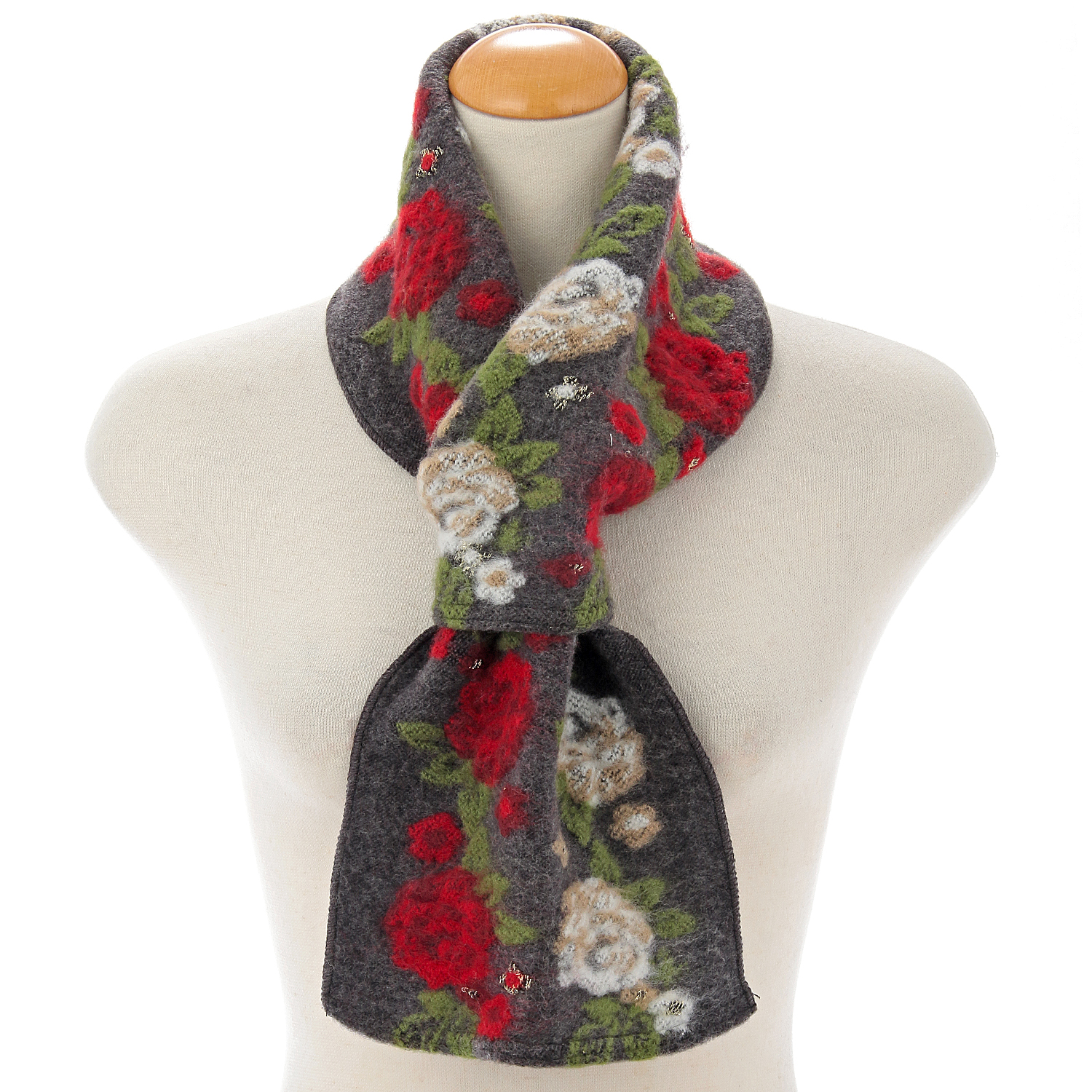 ラシクモア ダブルローズプチマフラ－ - 画像5