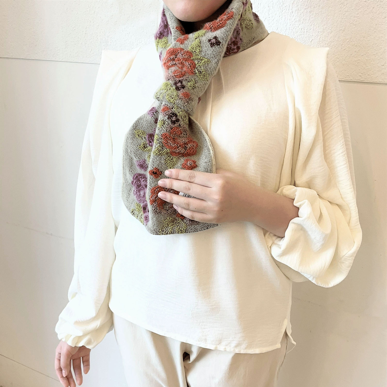 ラシクモア ダブルローズプチマフラ－ - 画像7