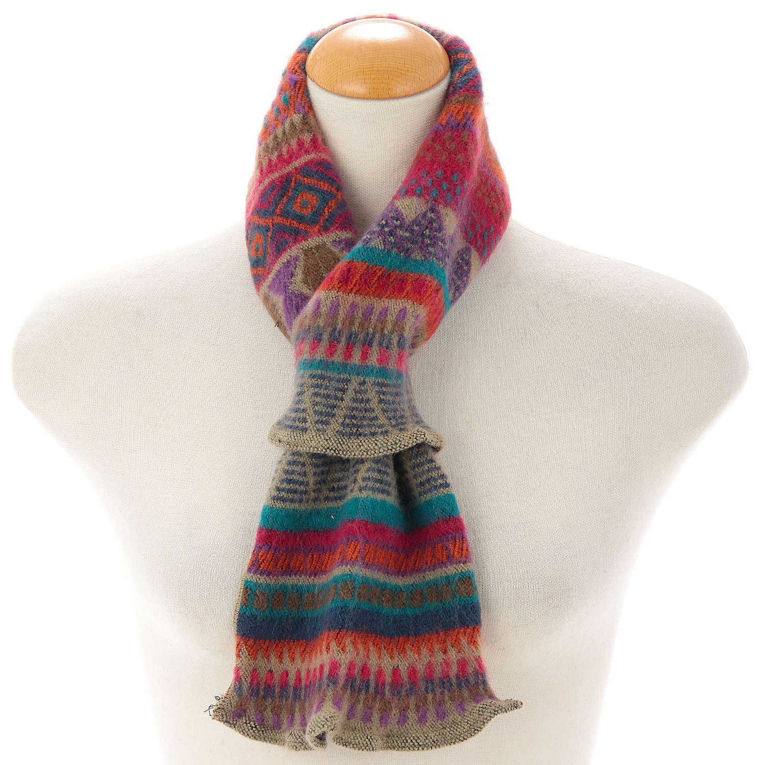 ラシクモア エスニックプチマフラー - 画像2