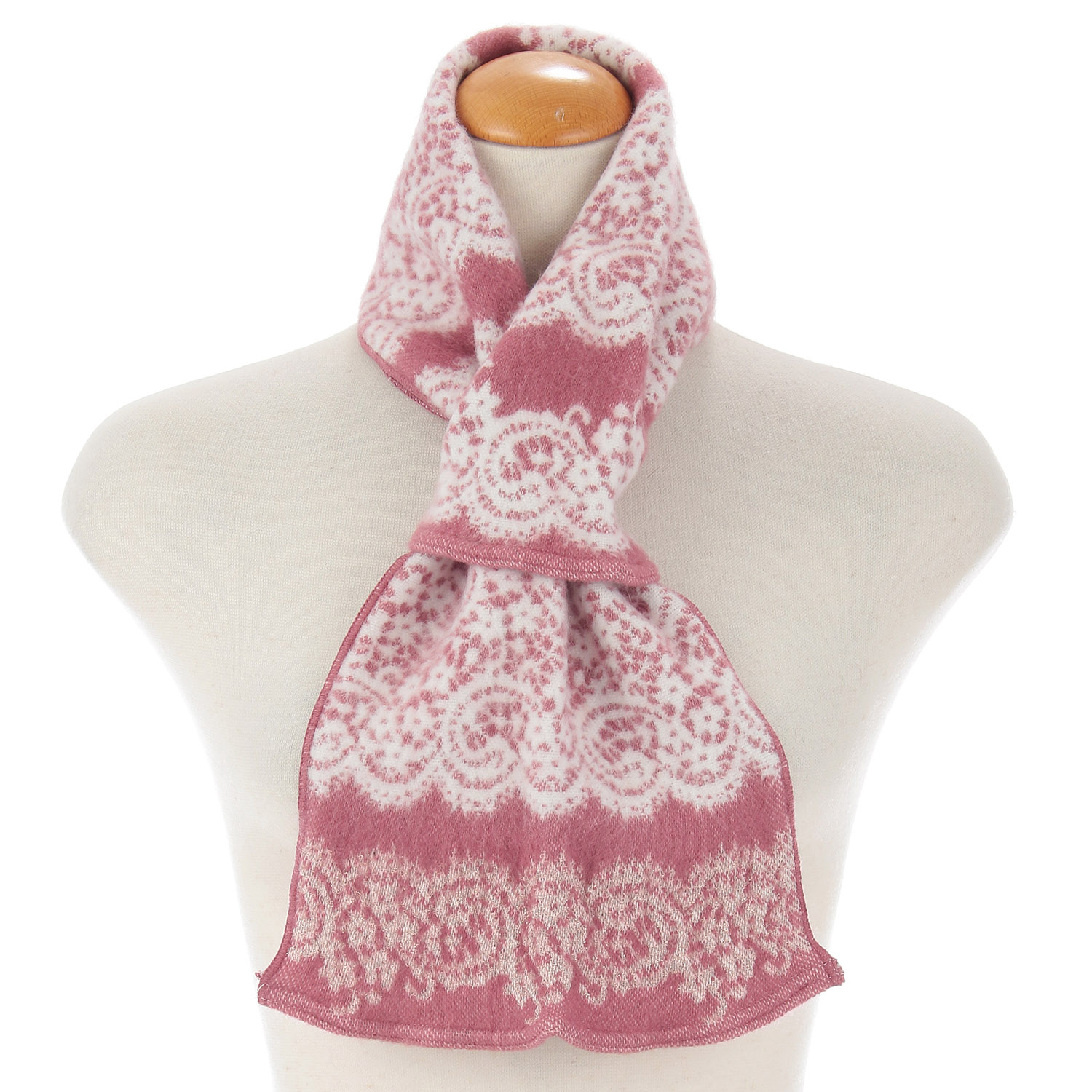 【ピンク終了】ラシクモア レース プチマフラー - 画像2