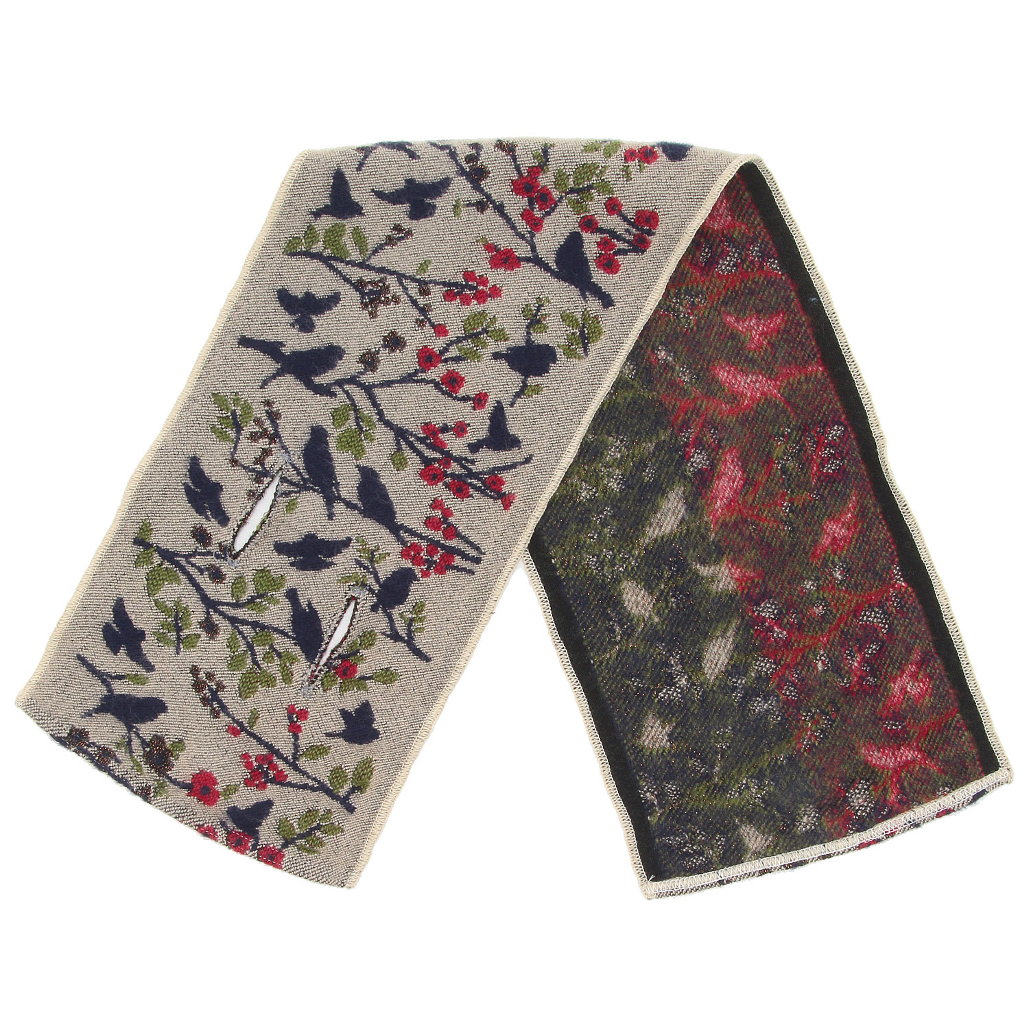 ラシクモア ツリーバードクロスマフラー - 画像5