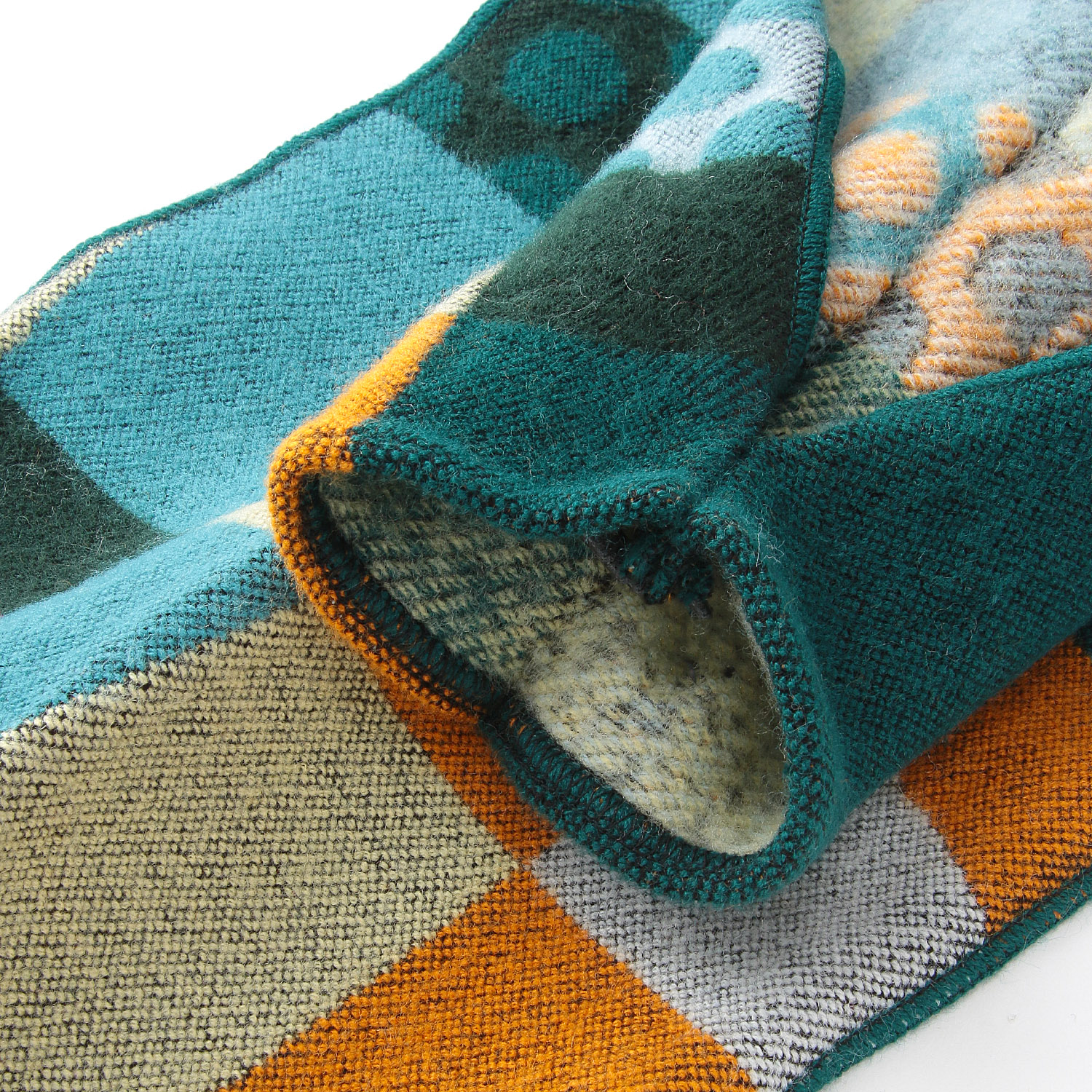 ラシクモア ミックスパターンプチマフラー - 画像4