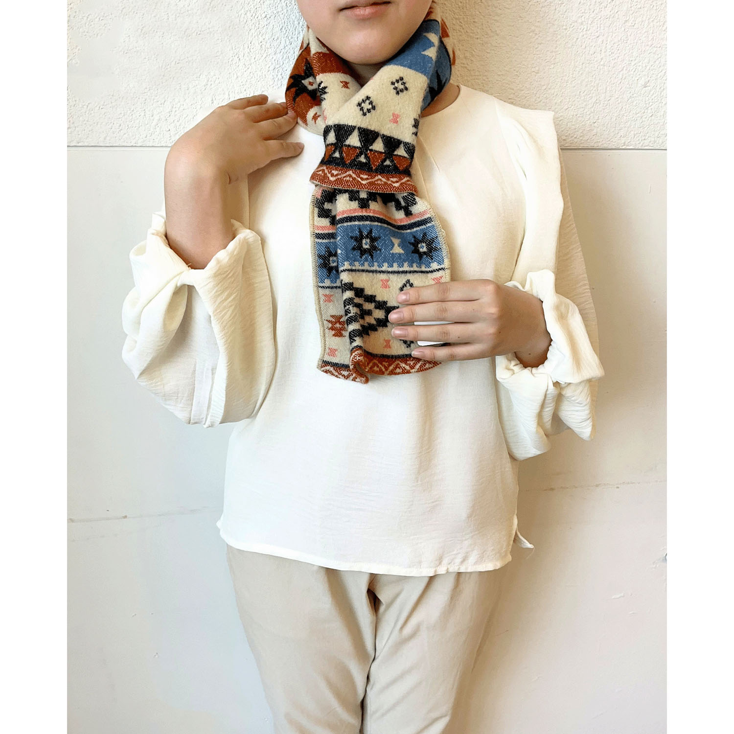 ラシクモア キリムプチマフラー - 画像4