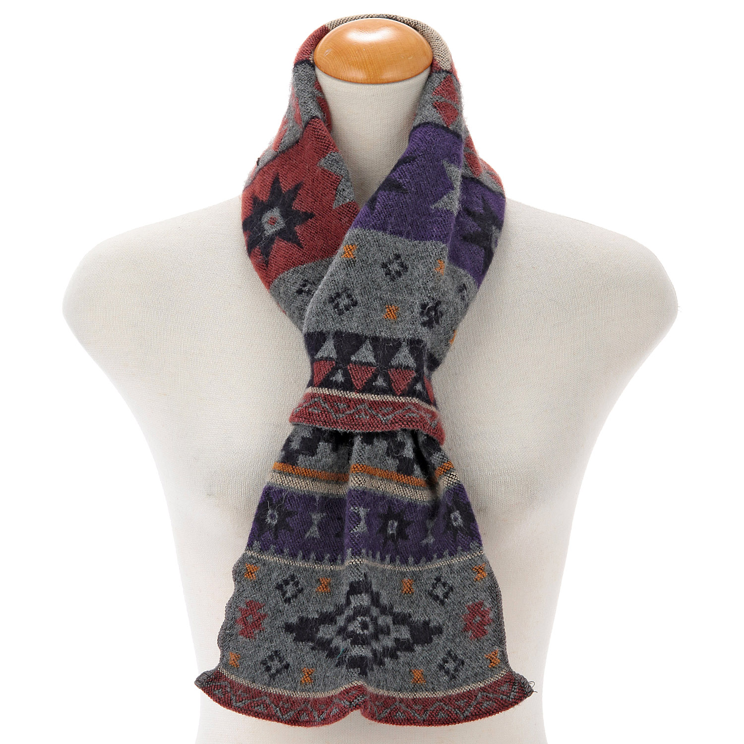 ラシクモア キリムプチマフラー