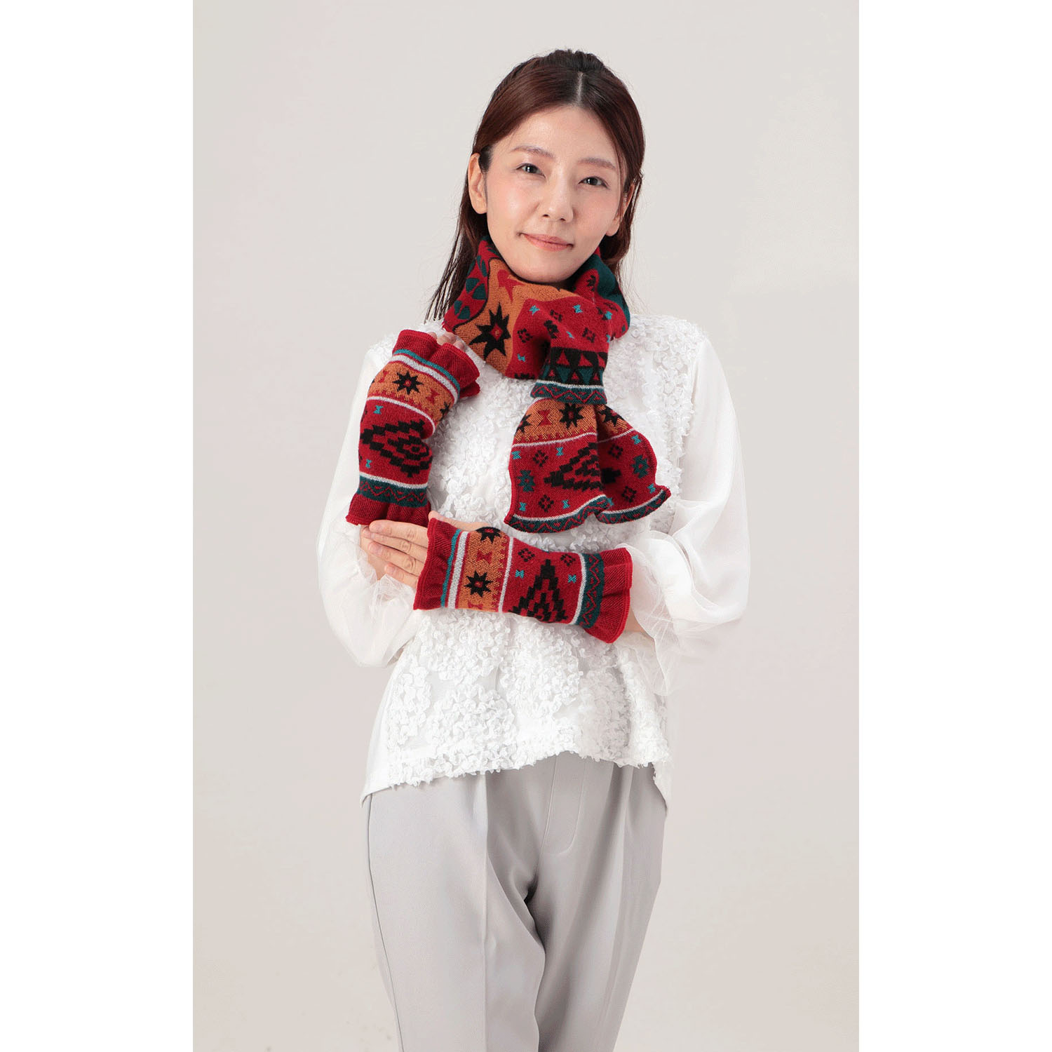 ラシクモア キリムプチマフラー - 画像1