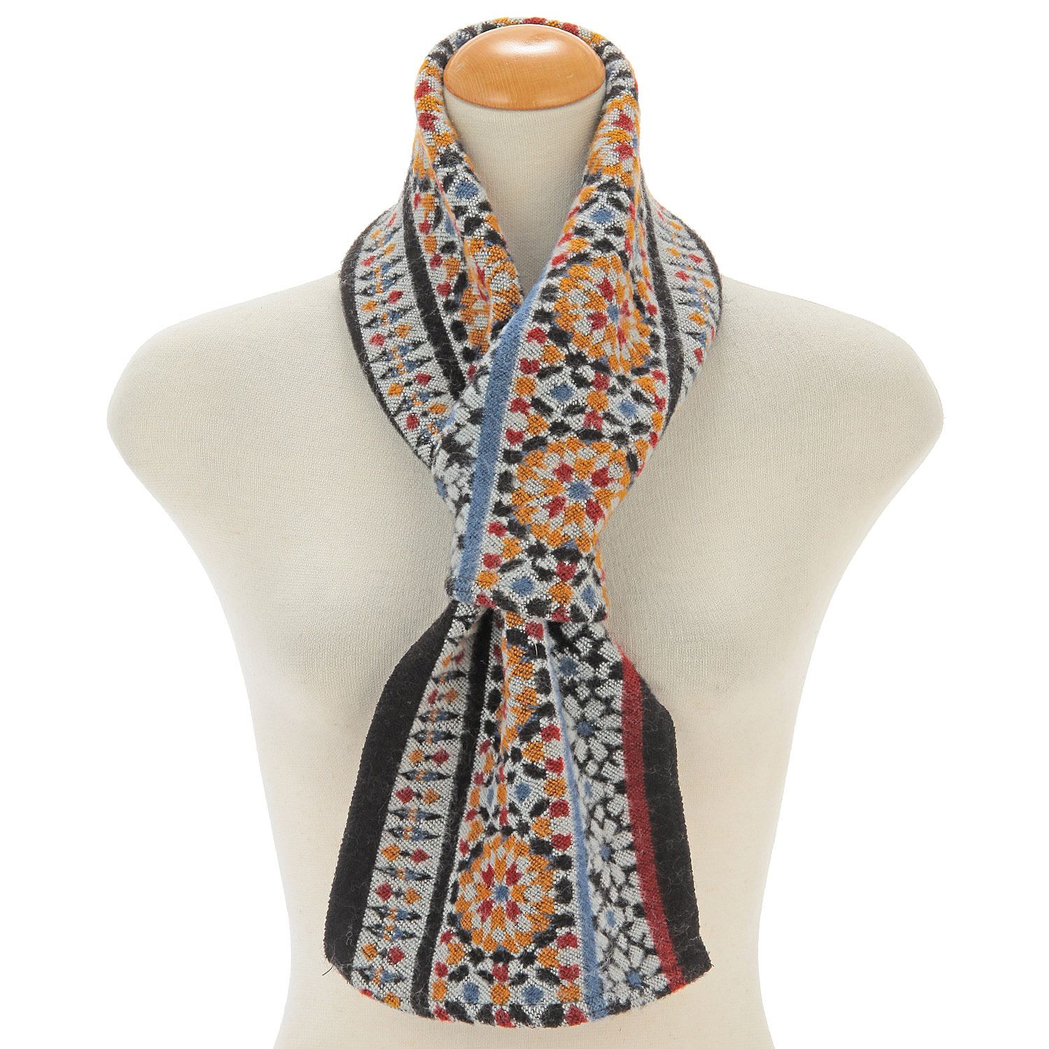 ラシクモア モザイクタイルプチマフラー - 画像1