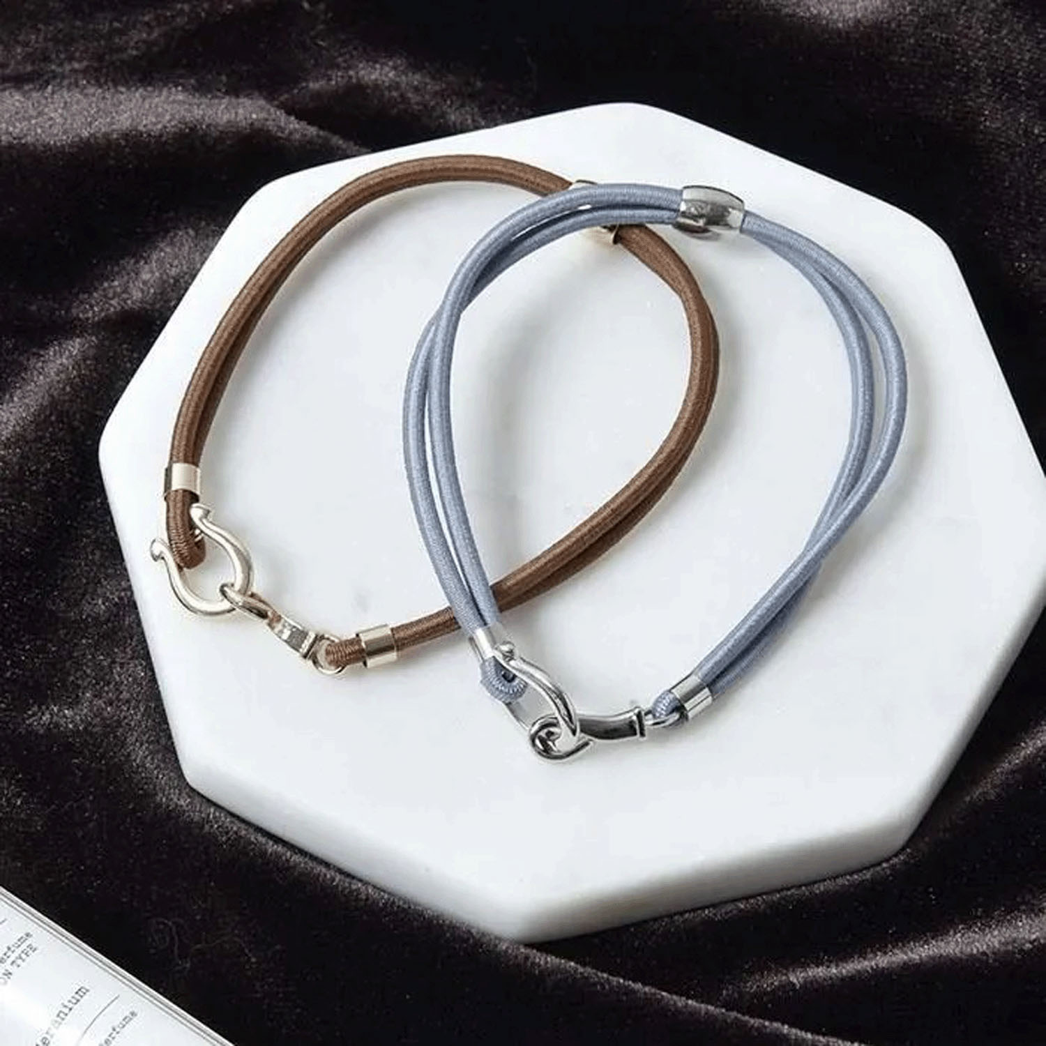 静電気軽減ヘアブレス メタルモチーフ - 画像2