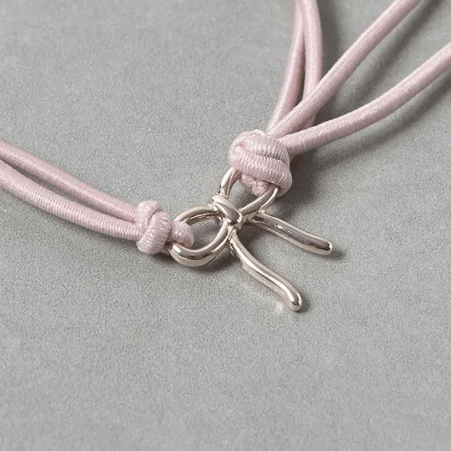 静電気軽減ヘアブレスレット リボン - 画像5