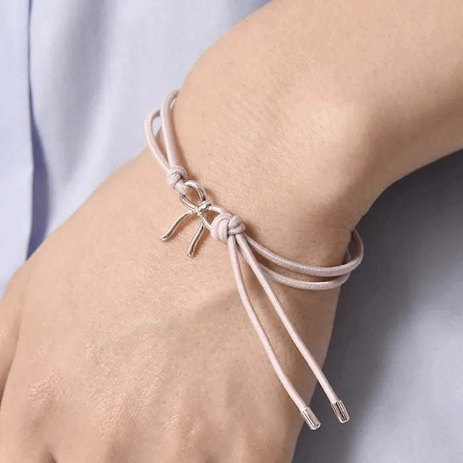 静電気軽減ヘアブレスレット リボン - 画像7