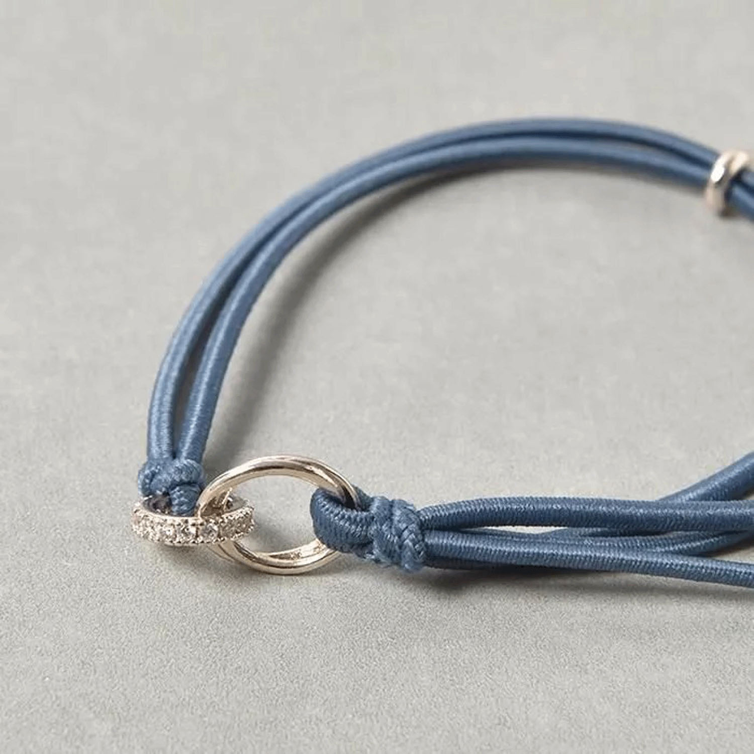 静電気軽減ヘアブレスレット ダブルリング - 画像4