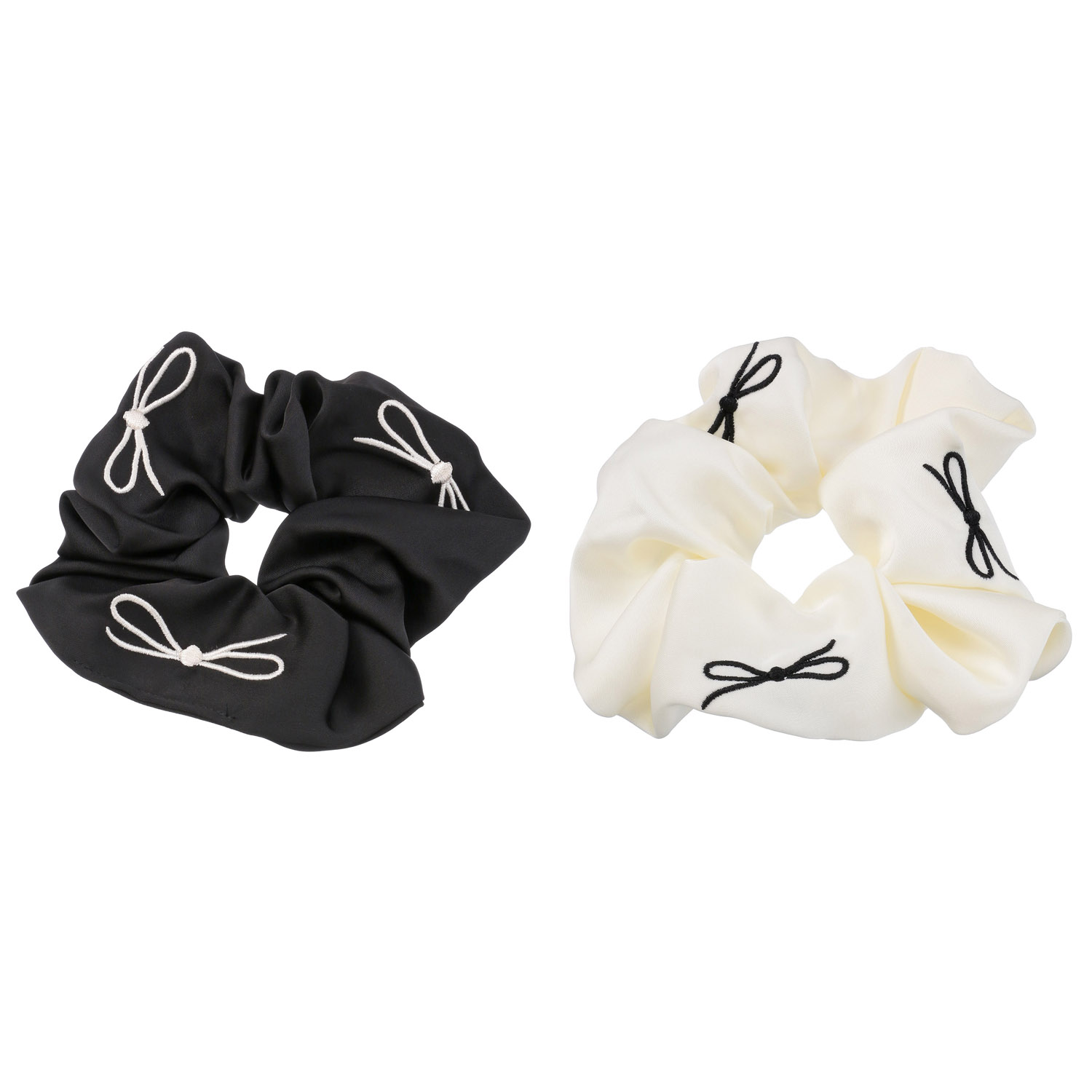 刺繍リボンシュシュ