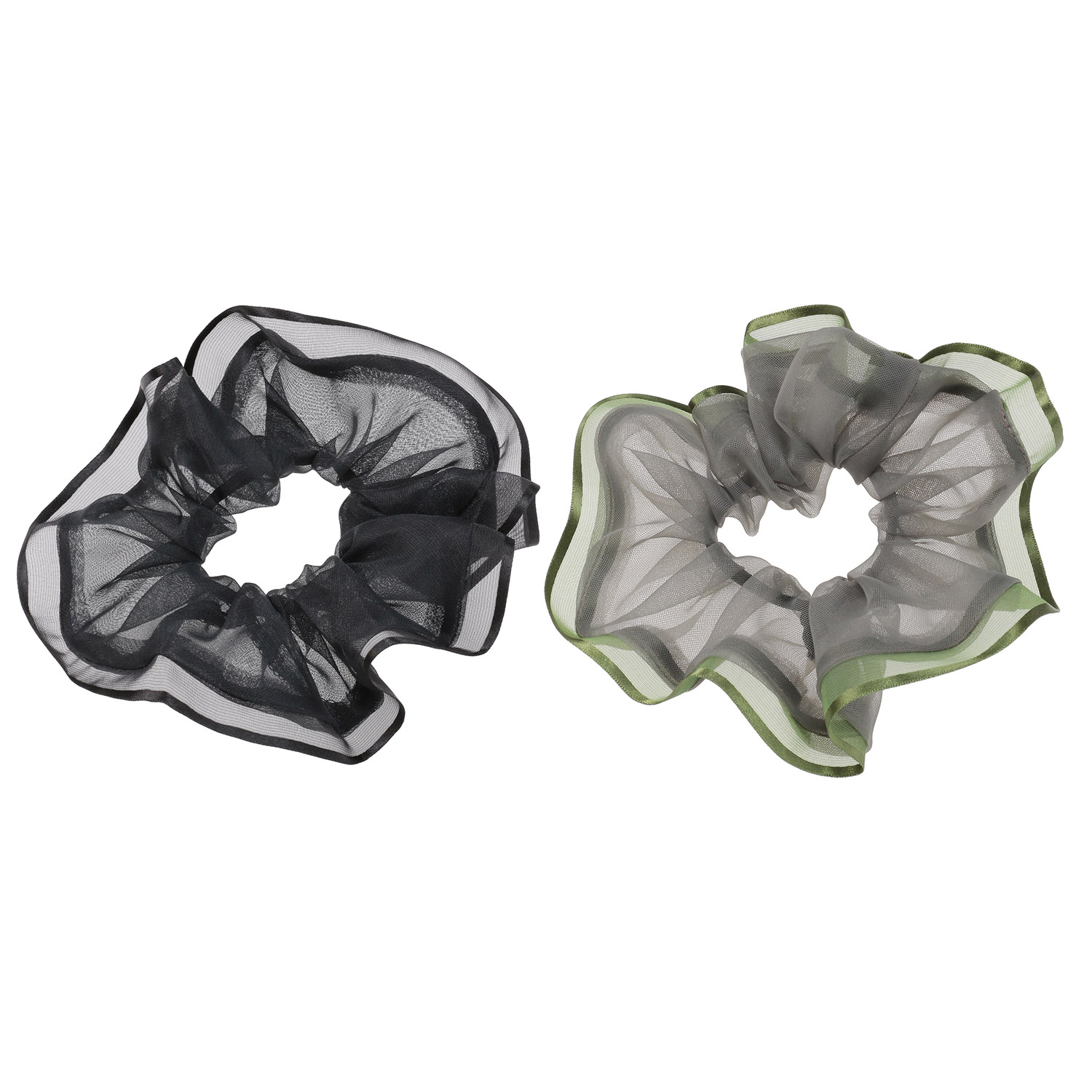 単色チュールシュシュ