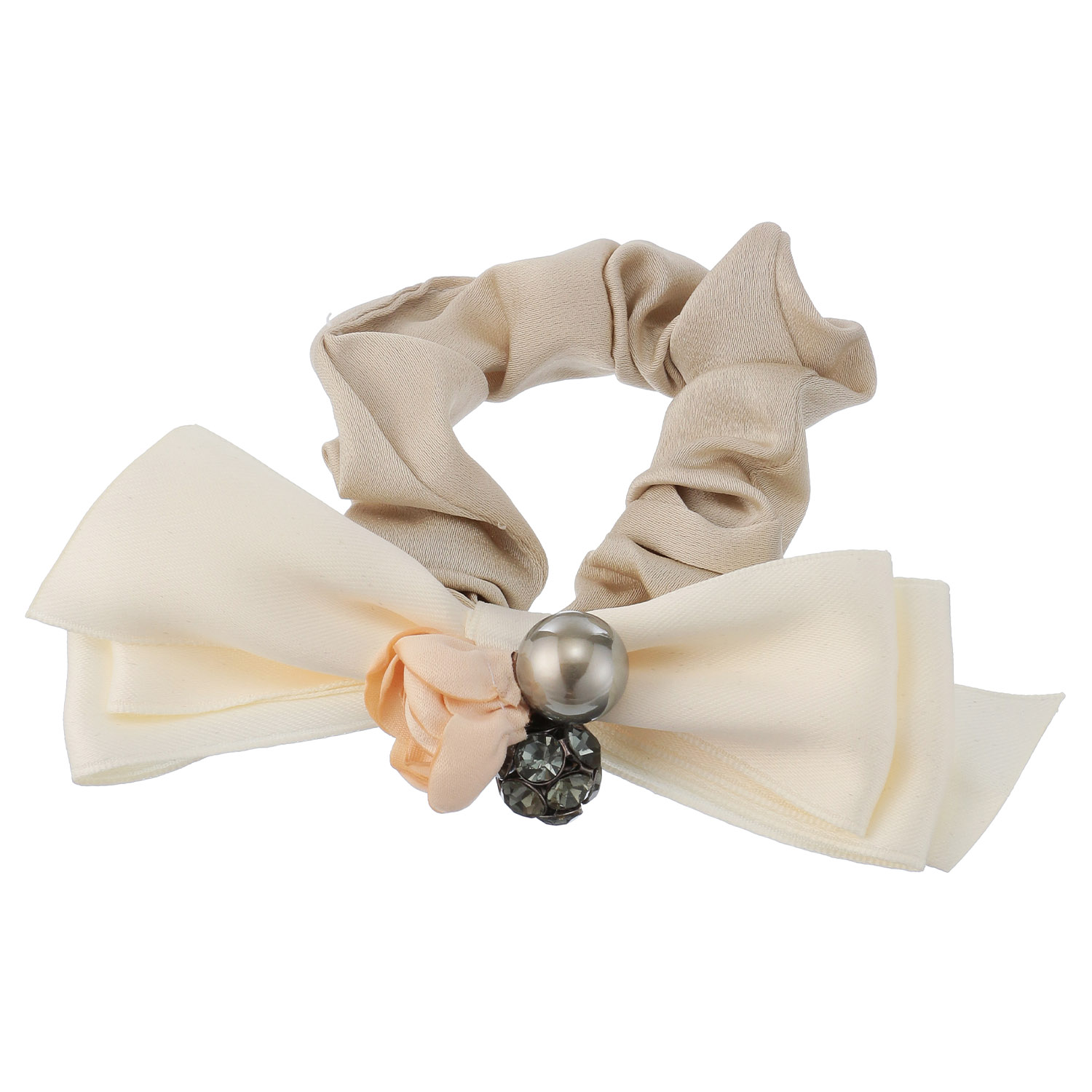 パール付リボンシュシュ - 画像3