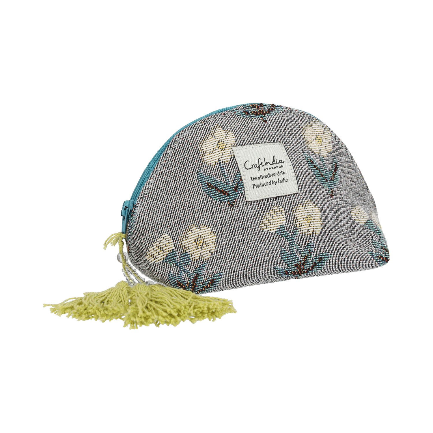 Craft india ジャガード ミニポーチ - 画像2