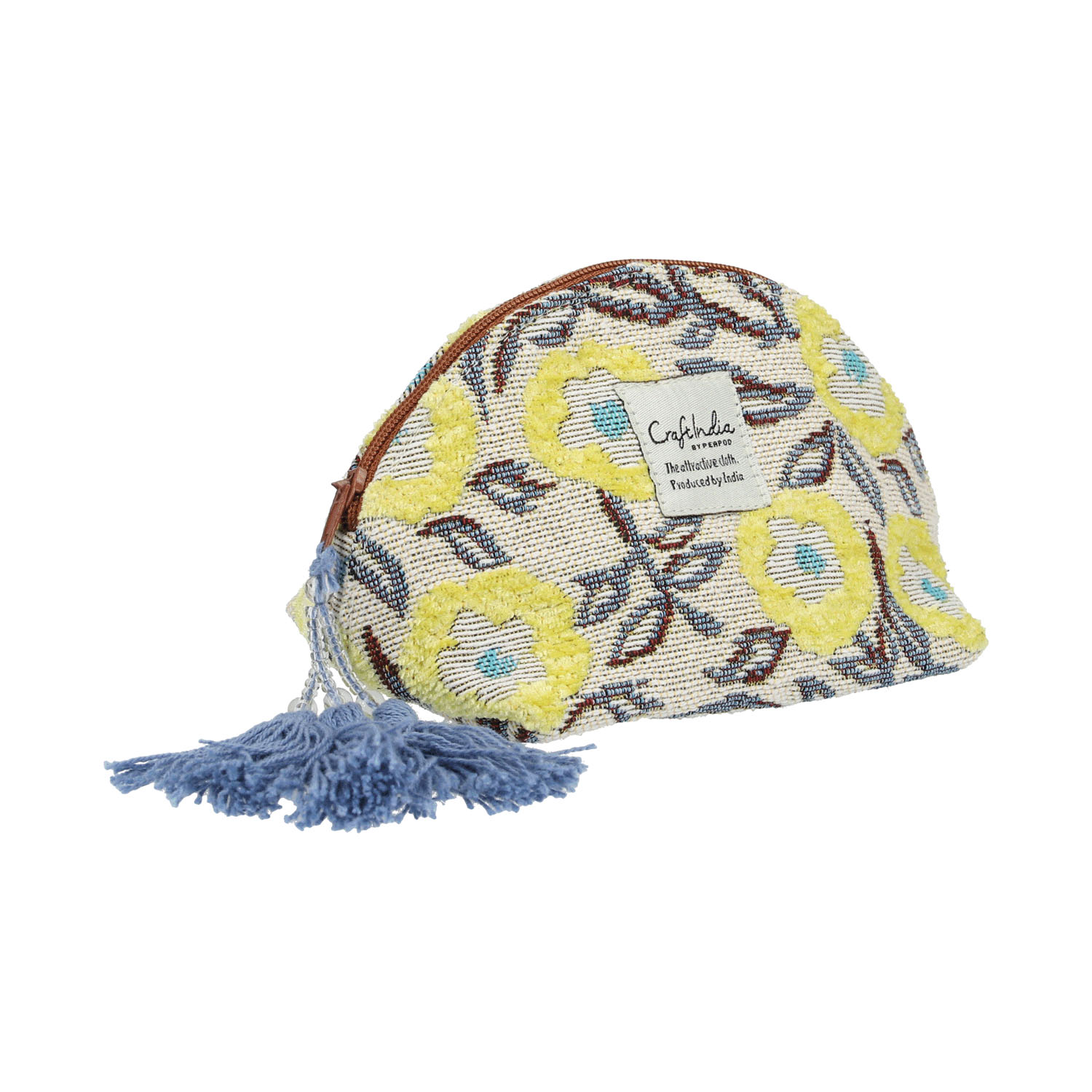 Craft india ジャガード ミニポーチ - 画像3